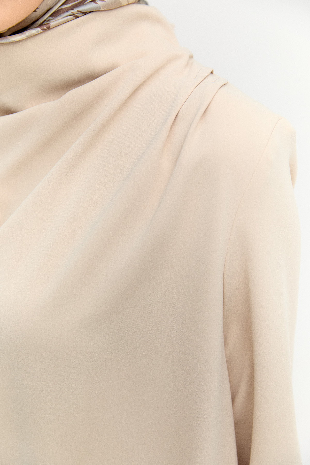 Degaje Yaka Stoperli İkili Takım, Tesettür Giyim