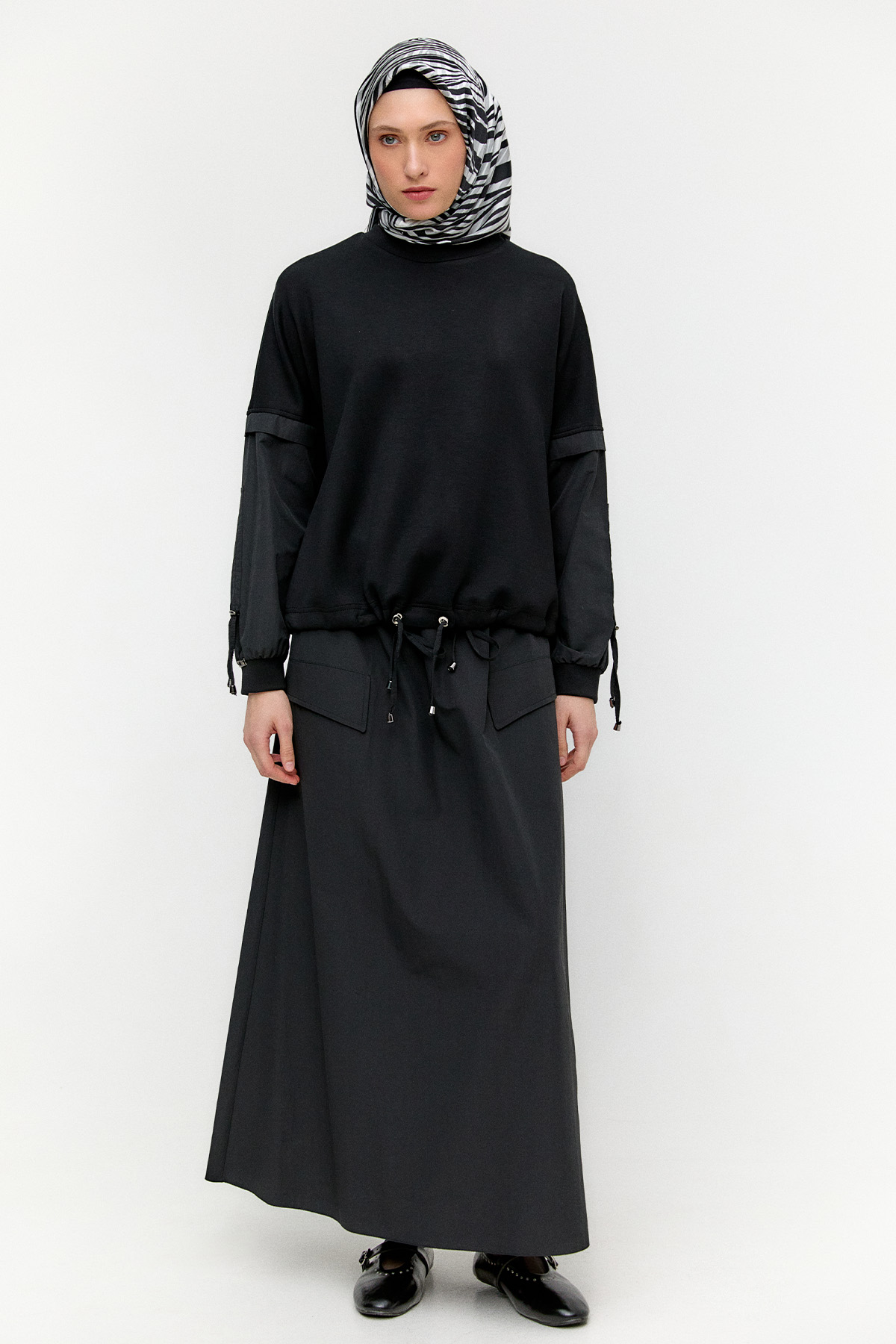 Pamuklu Modal İkili Takım, Tesettür Giyim