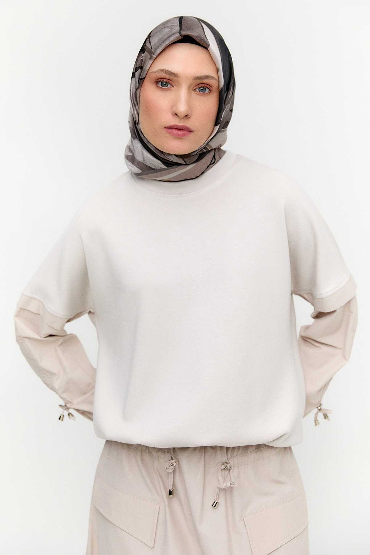 Pamuklu Modal İkili Takım, Tesettür Giyim