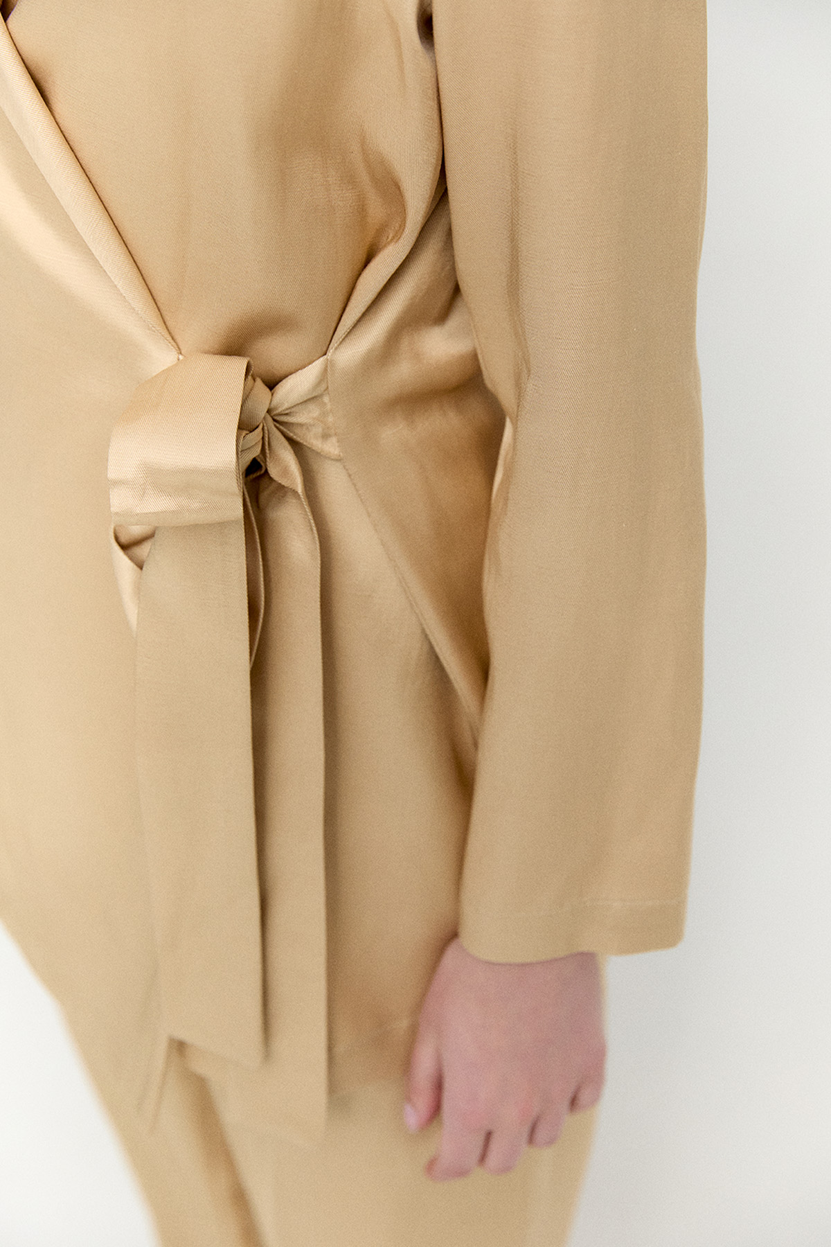 Jakarlı Kuşaklı İkili Takım, Tesettür Giyim