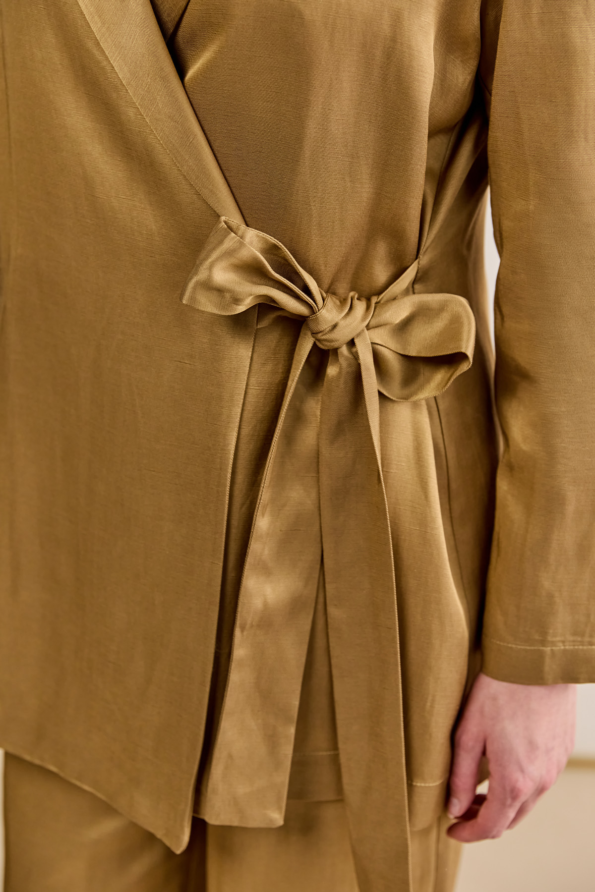 Jakarlı Kuşaklı İkili Takım, Tesettür Giyim