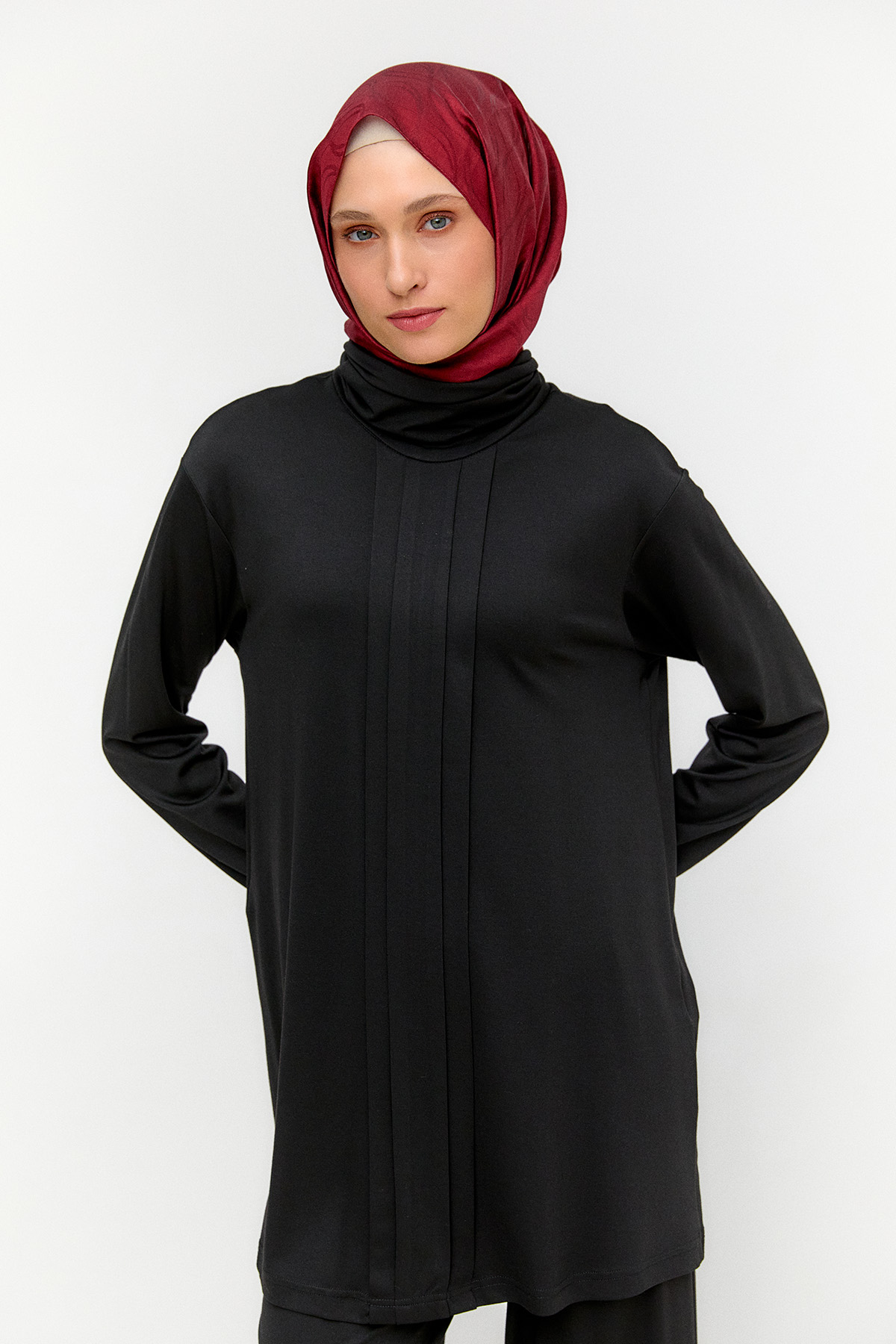 Pilikaşeli Modal İkili Takım, Tesettür Giyim