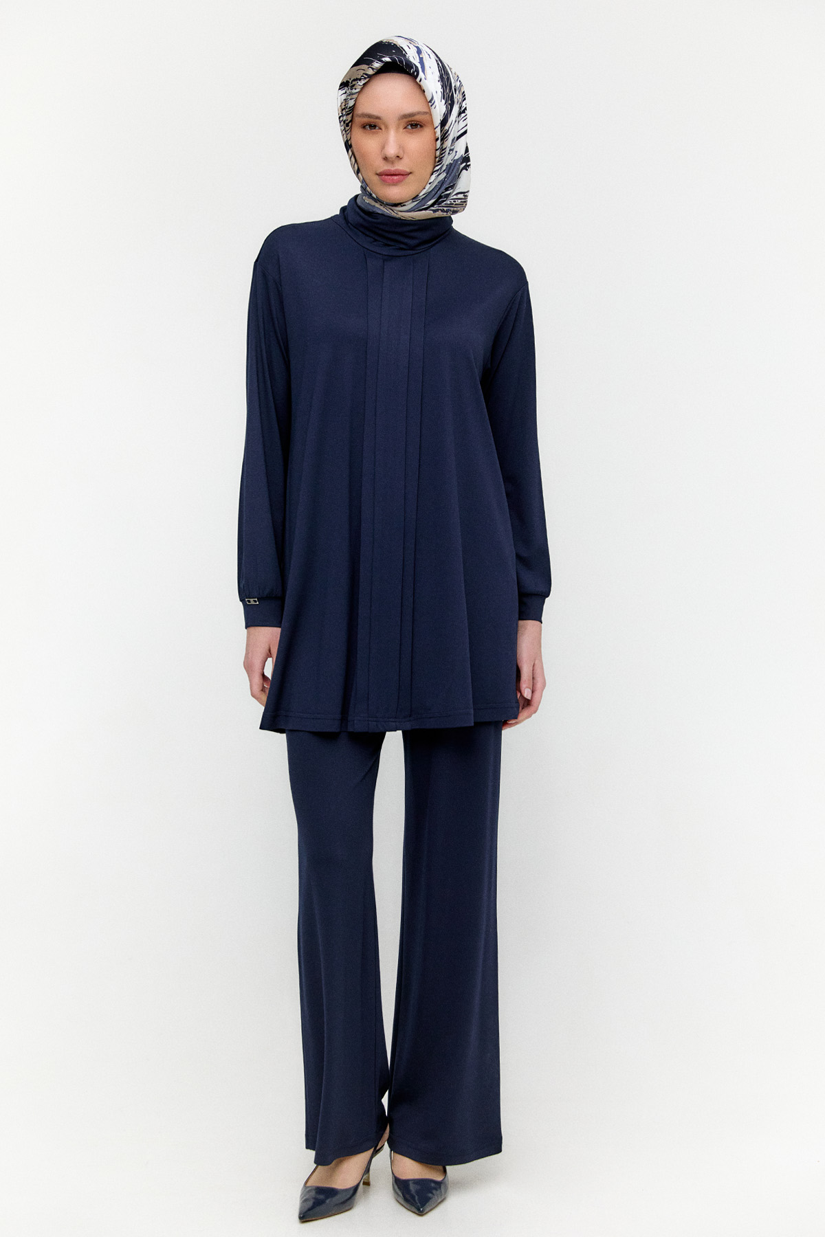 Pilikaşeli Modal İkili Takım, Tesettür Giyim