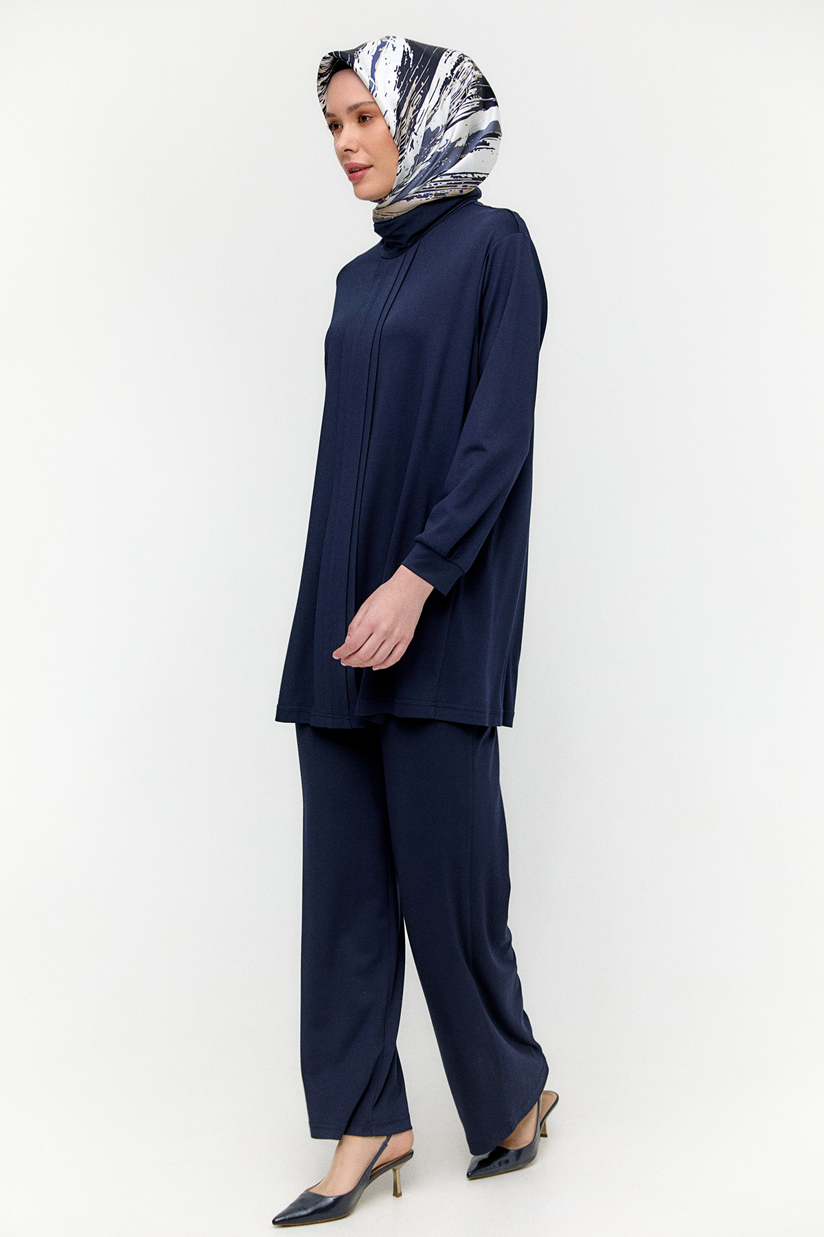 Pilikaşeli Modal İkili Takım, Tesettür Giyim