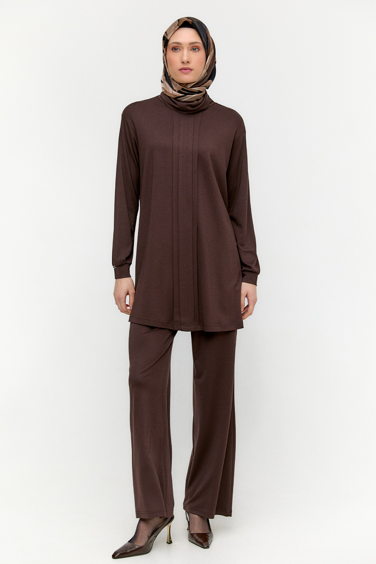 Pilikaşeli Modal İkili Takım, Tesettür Giyim