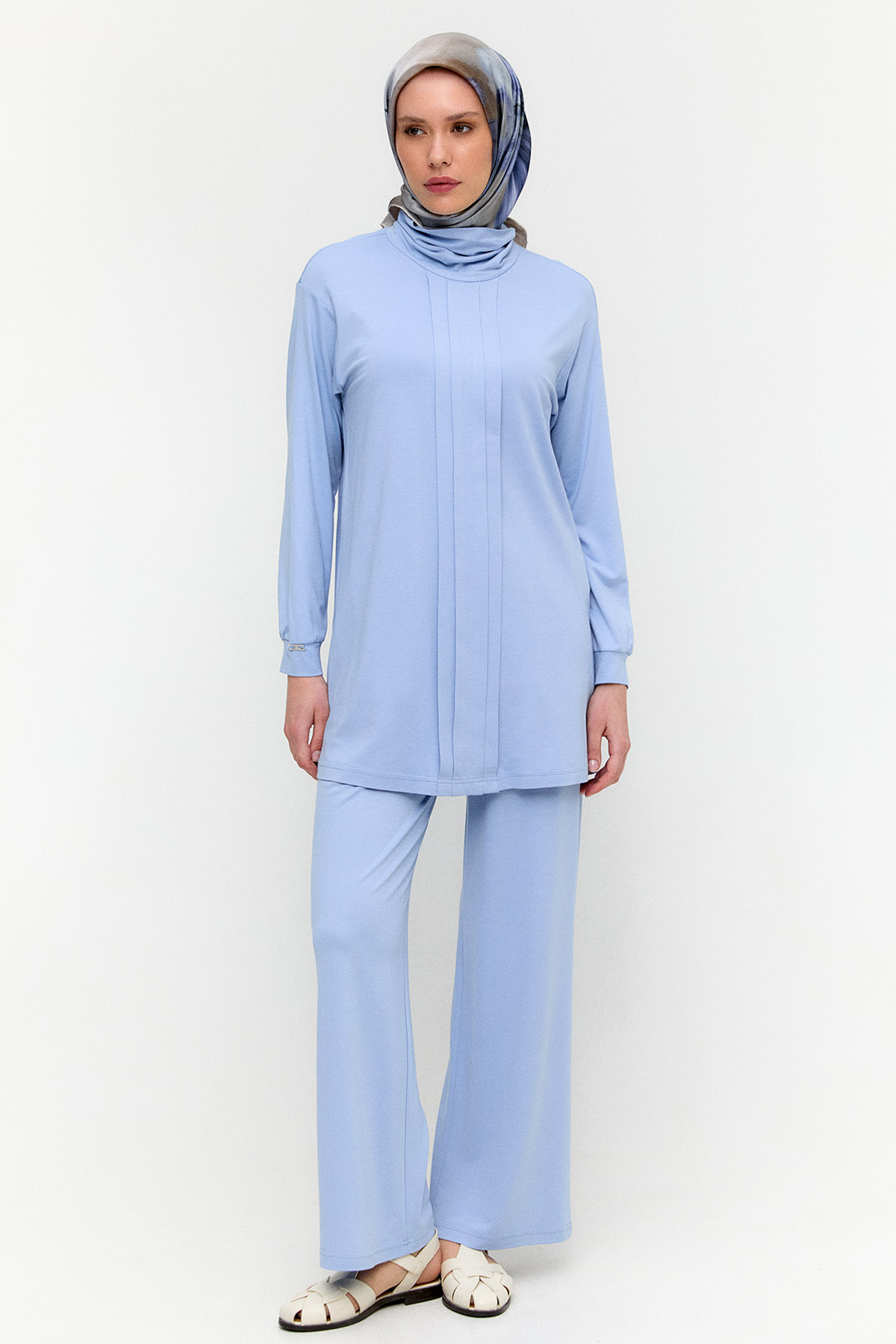 Pilikaşeli Modal İkili Takım, Tesettür Giyim