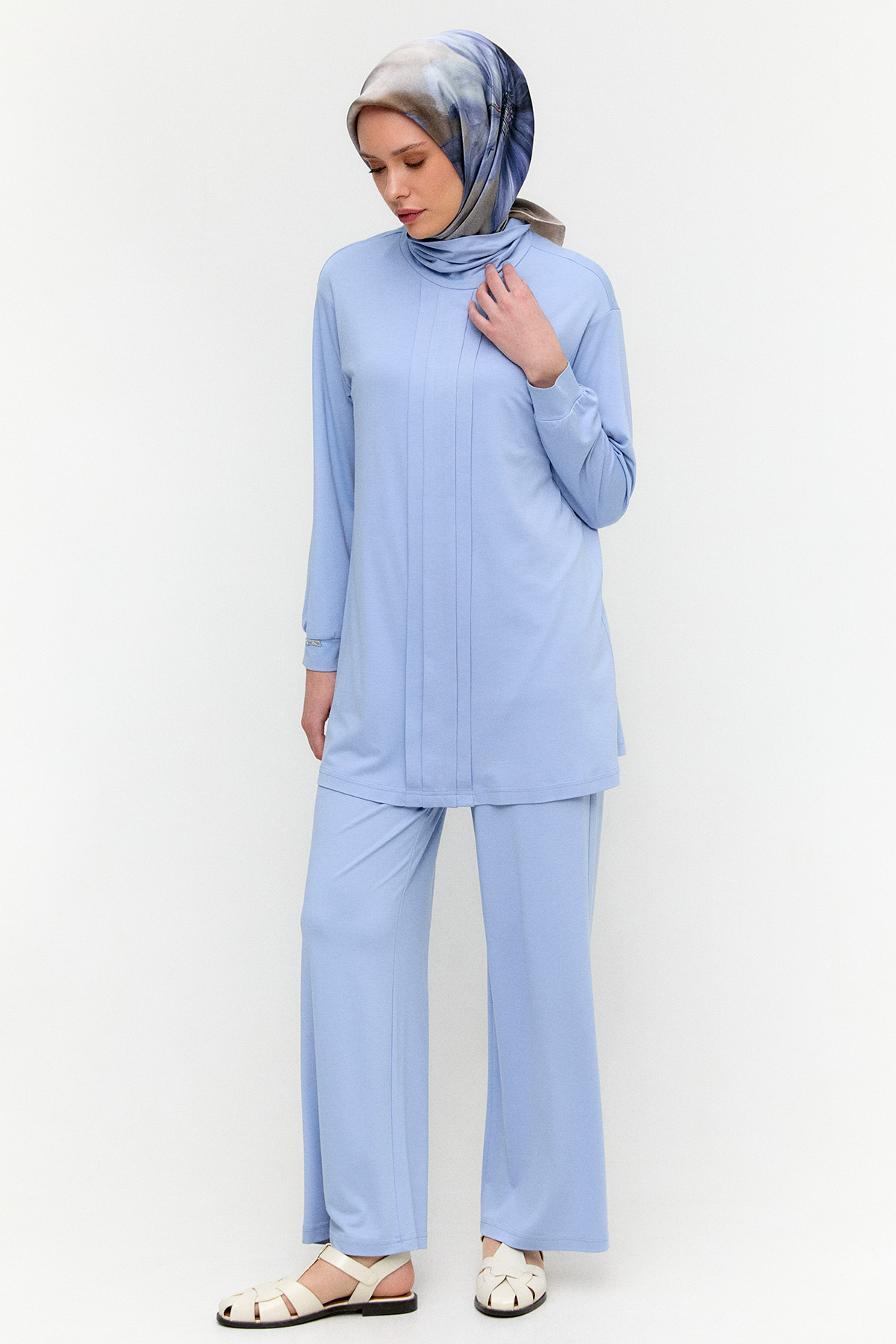 Pilikaşeli Modal İkili Takım, Tesettür Giyim