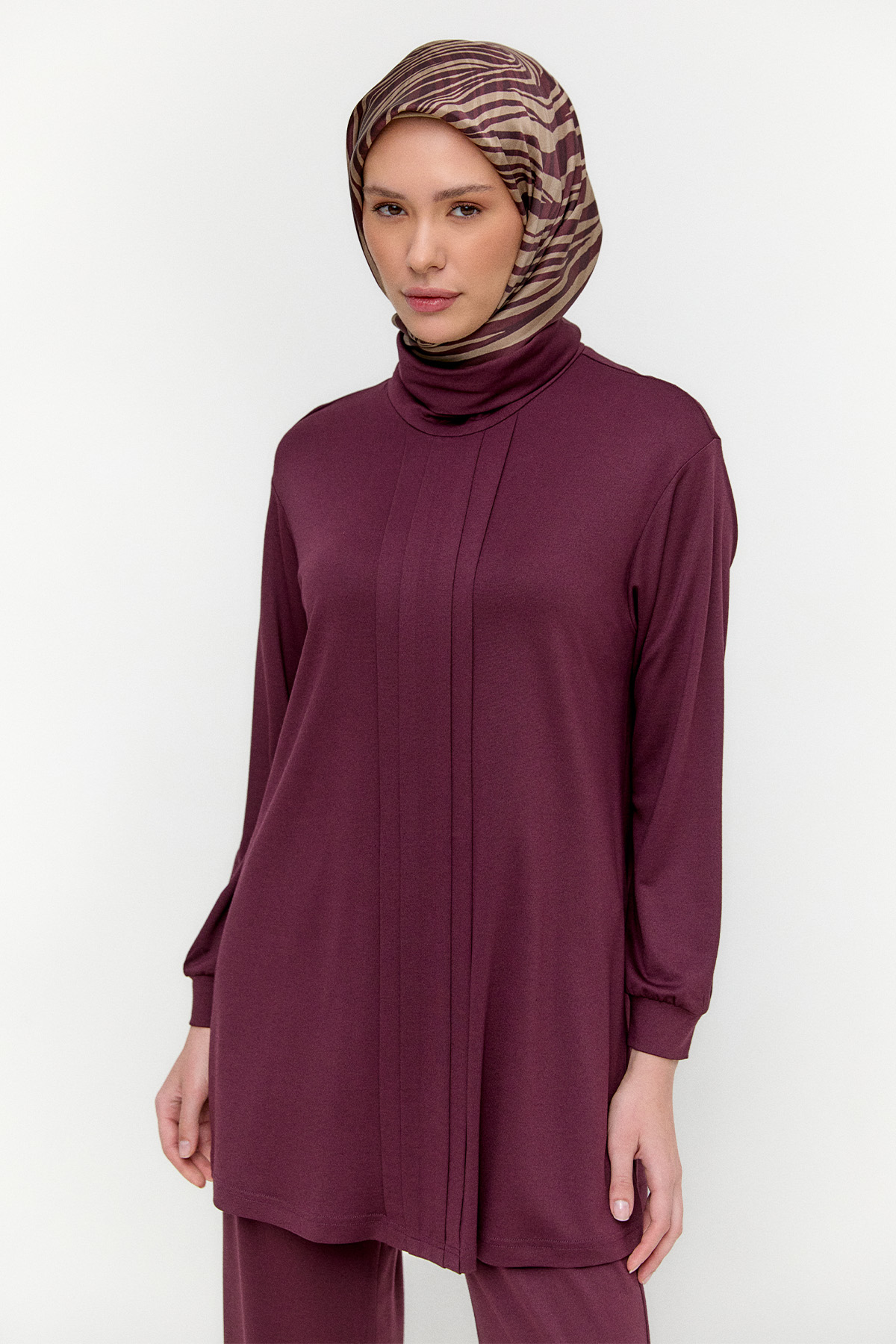 Pilikaşeli Modal İkili Takım, Tesettür Giyim