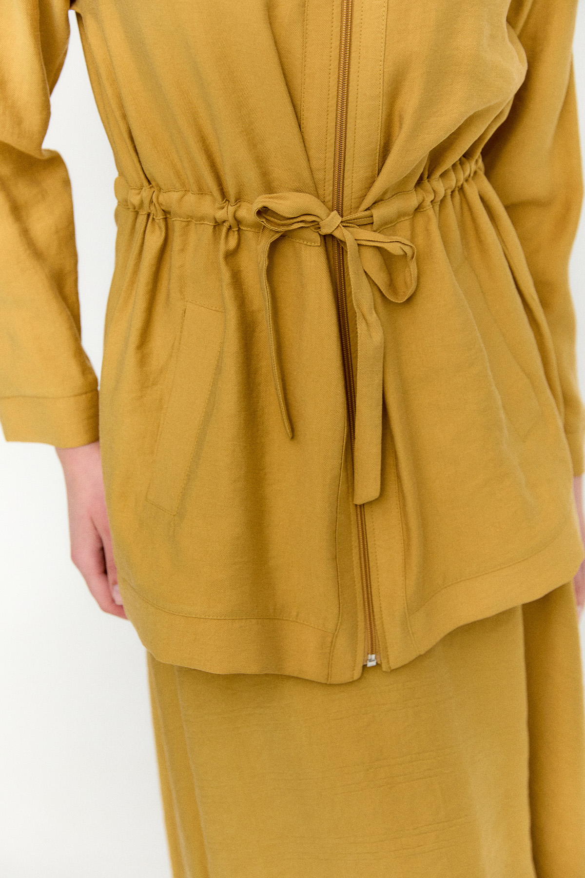 Kuşaklı Lyocell İkili Takım, Tesettür Giyim