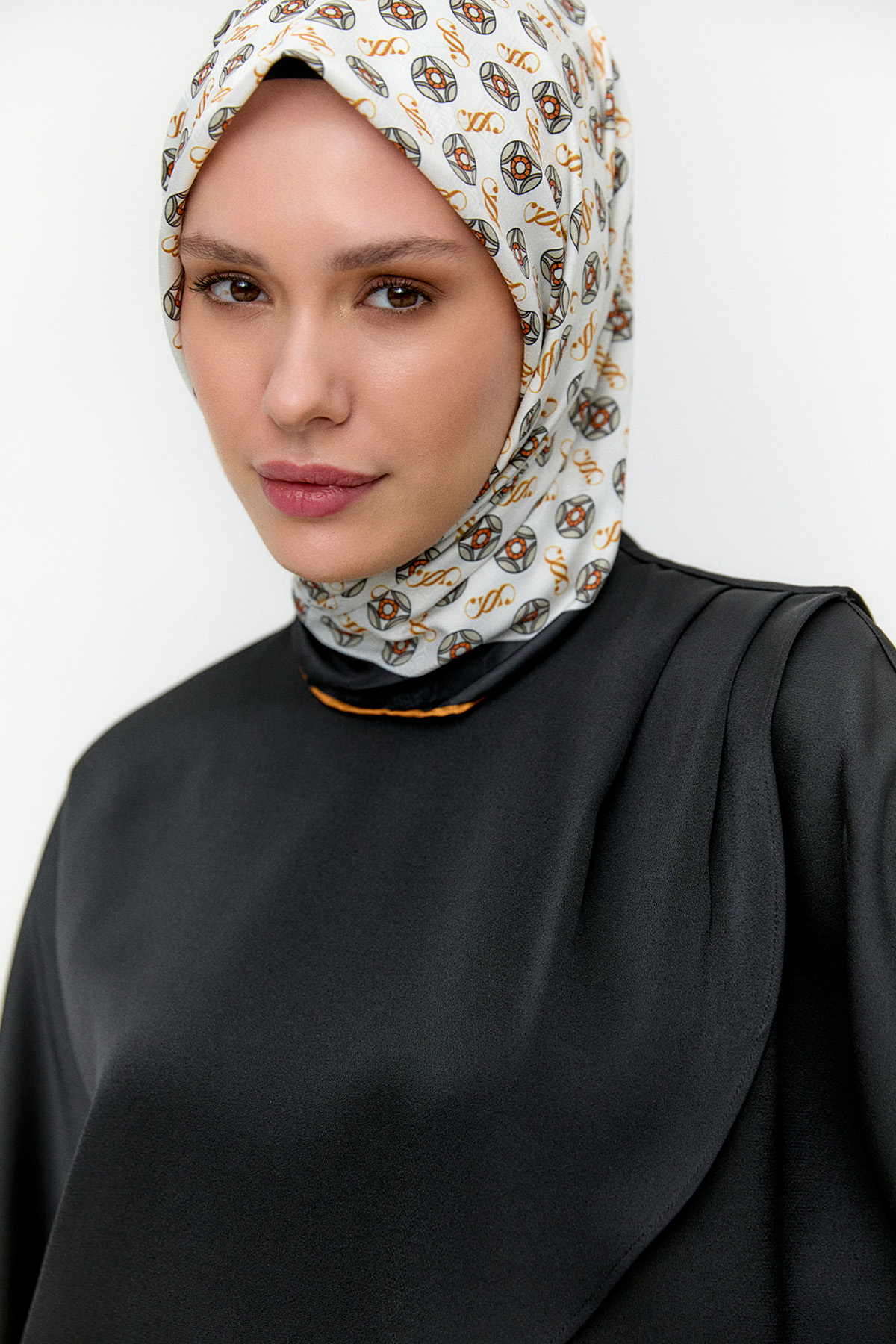 Drapeli Saten İkili Takım, Tesettür Giyim