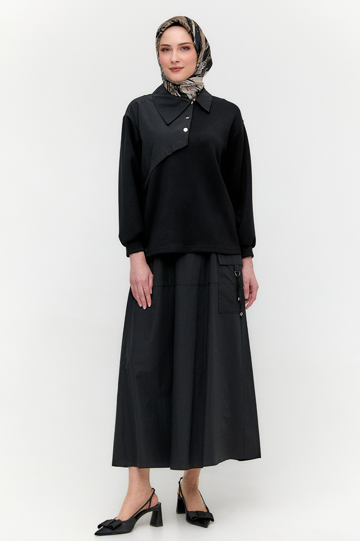 Pamuklu Modal İkili Takım, Tesettür Giyim