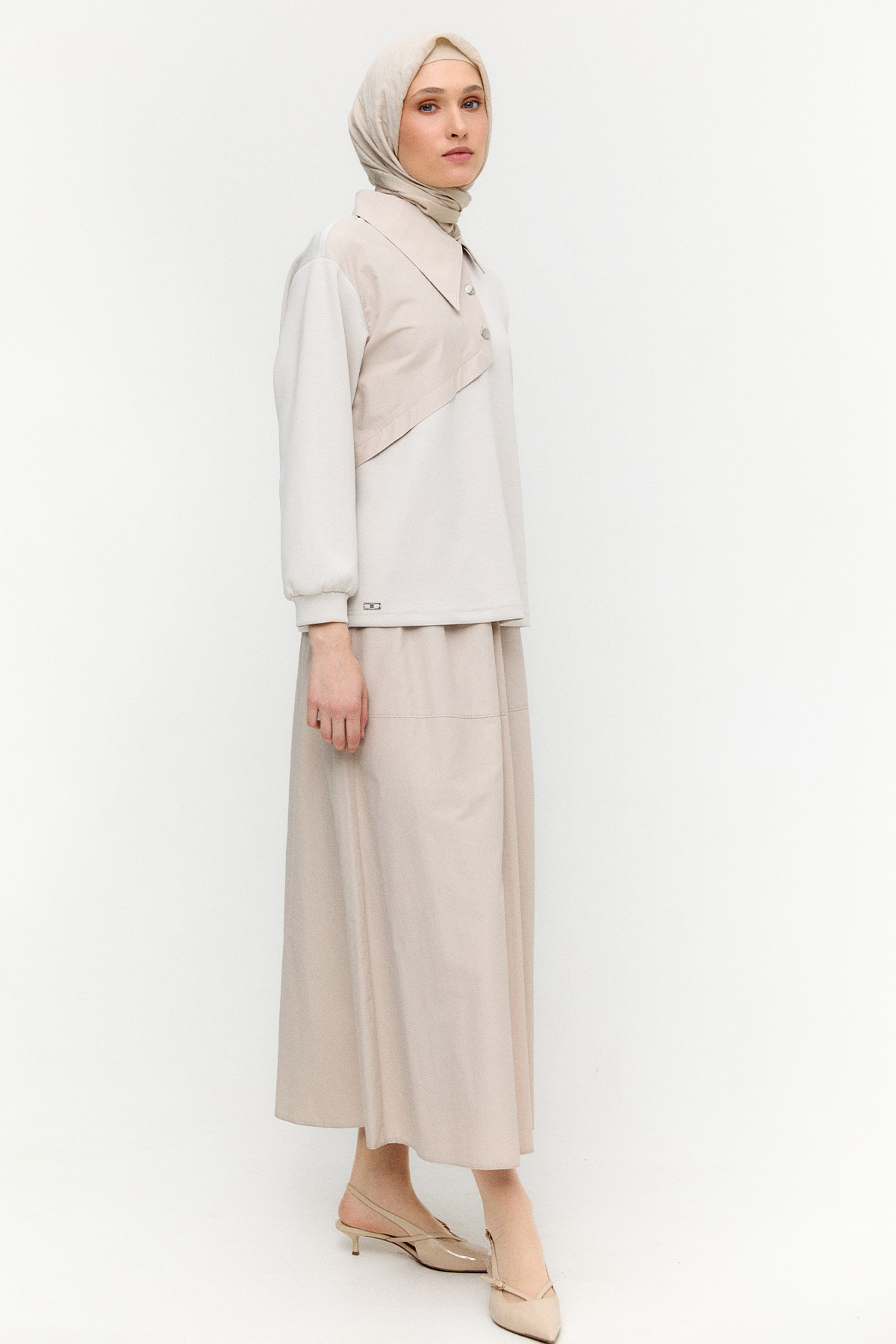 Pamuklu Modal İkili Takım, Tesettür Giyim