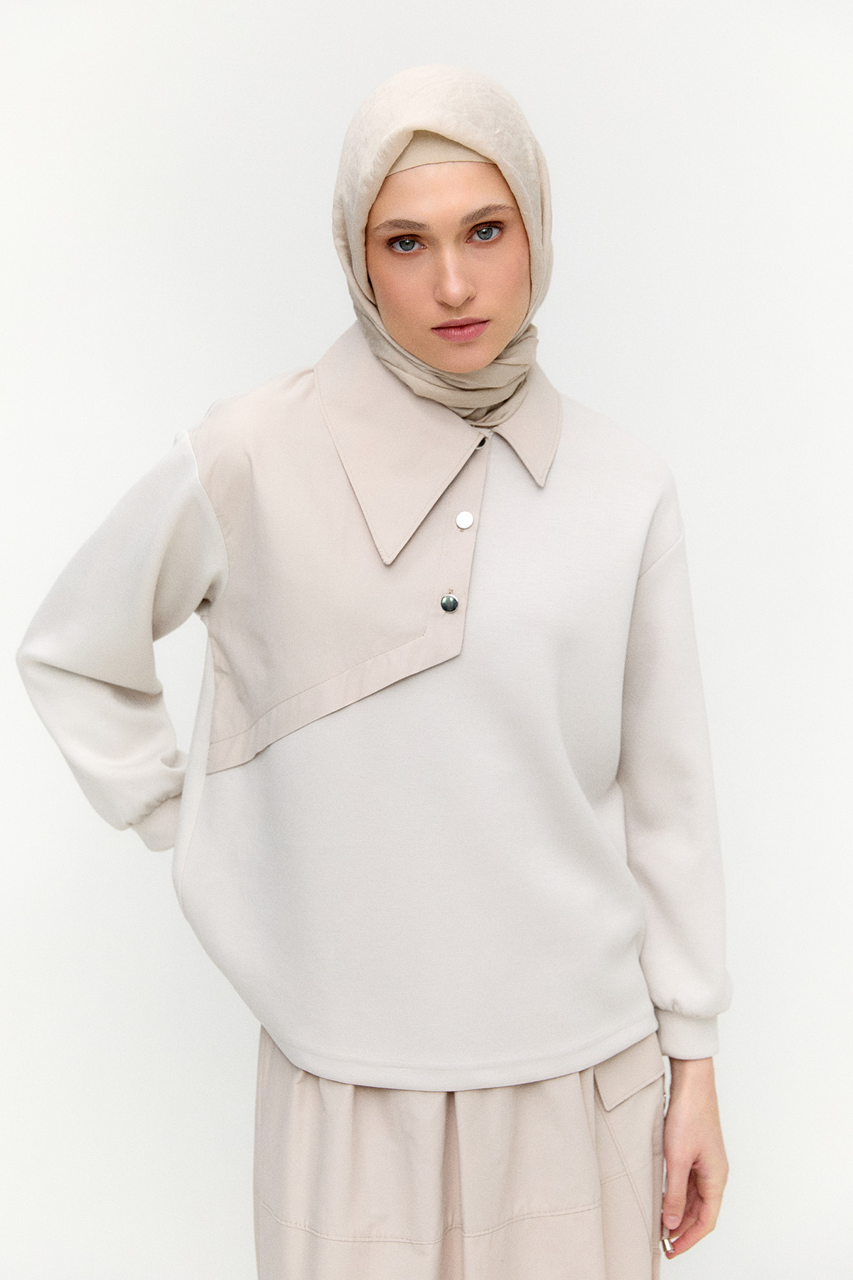 Pamuklu Modal İkili Takım, Tesettür Giyim