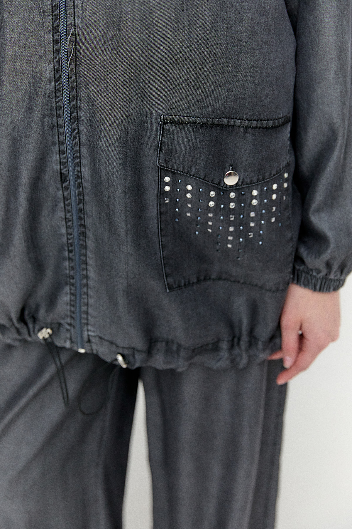 Fermuar Kapamalı Yazlık Takım, Tesettür Giyim