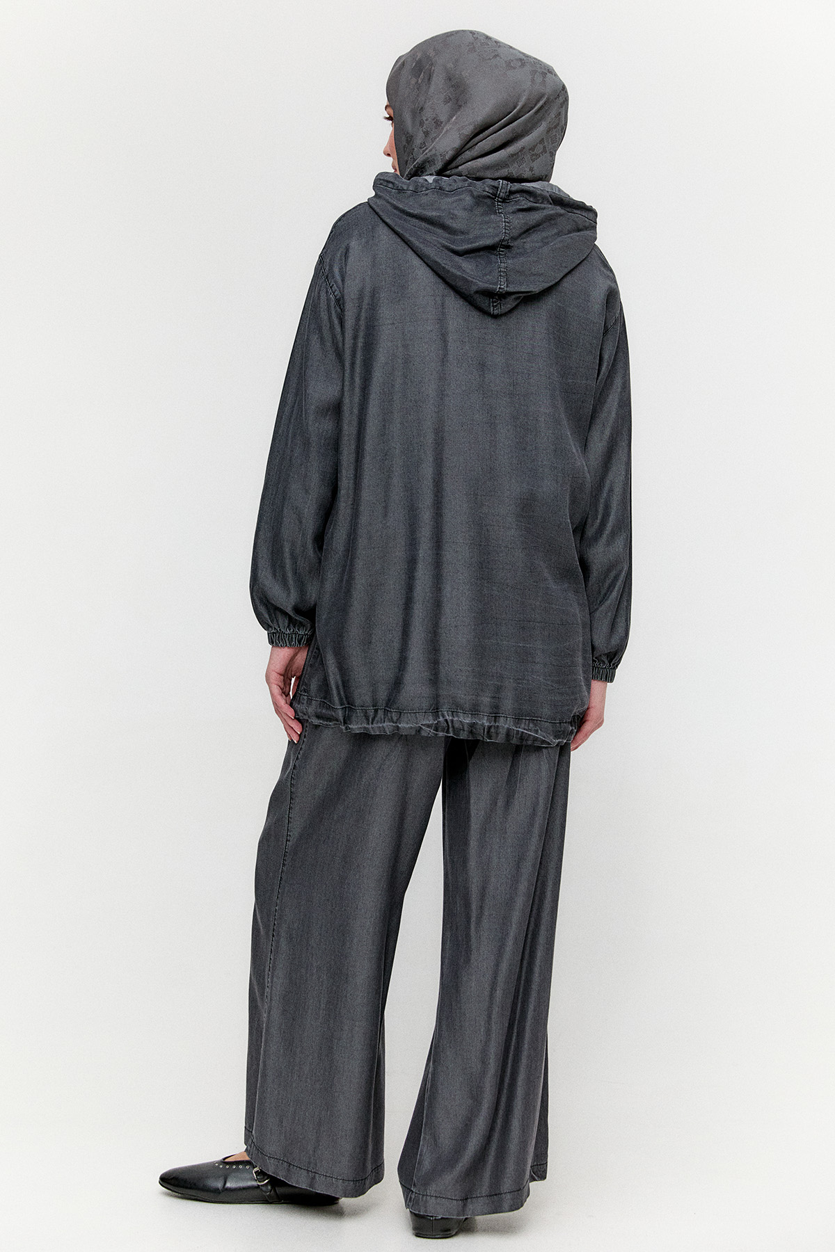 Fermuar Kapamalı Yazlık Takım, Tesettür Giyim