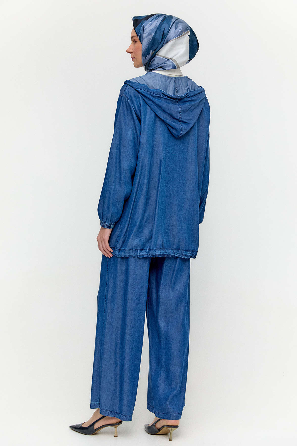 Fermuar Kapamalı Yazlık Takım, Tesettür Giyim