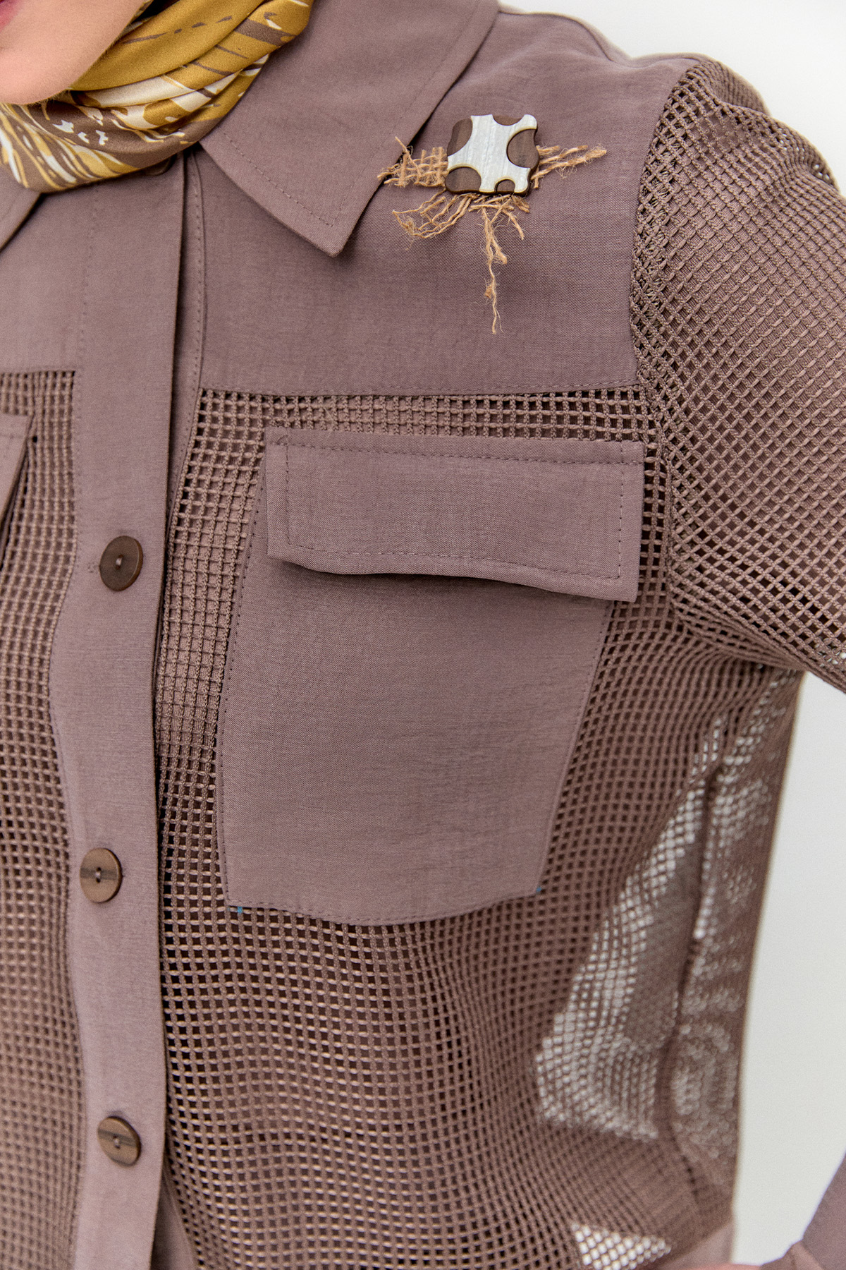 File Kombinli 3`Lü Takım, Tesettür Giyim