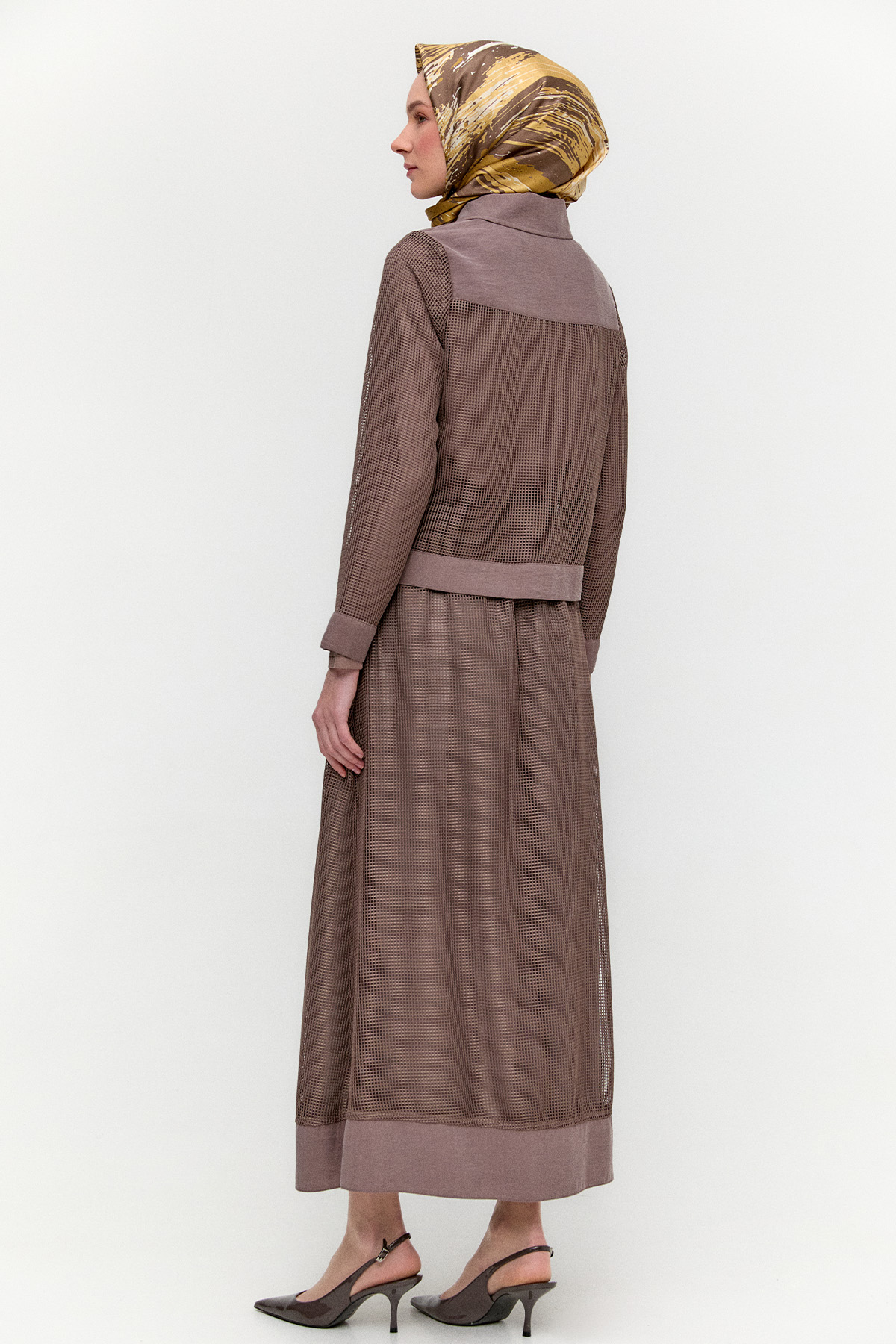 File Kombinli 3`Lü Takım, Tesettür Giyim