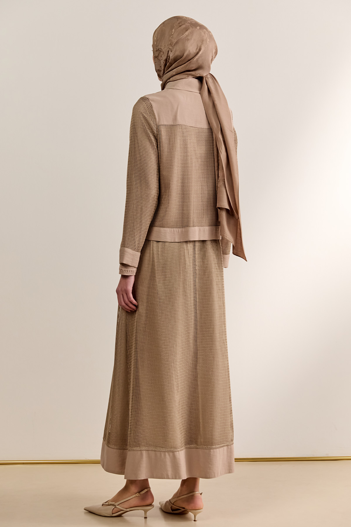 File Kombinli 3`Lü Takım, Tesettür Giyim