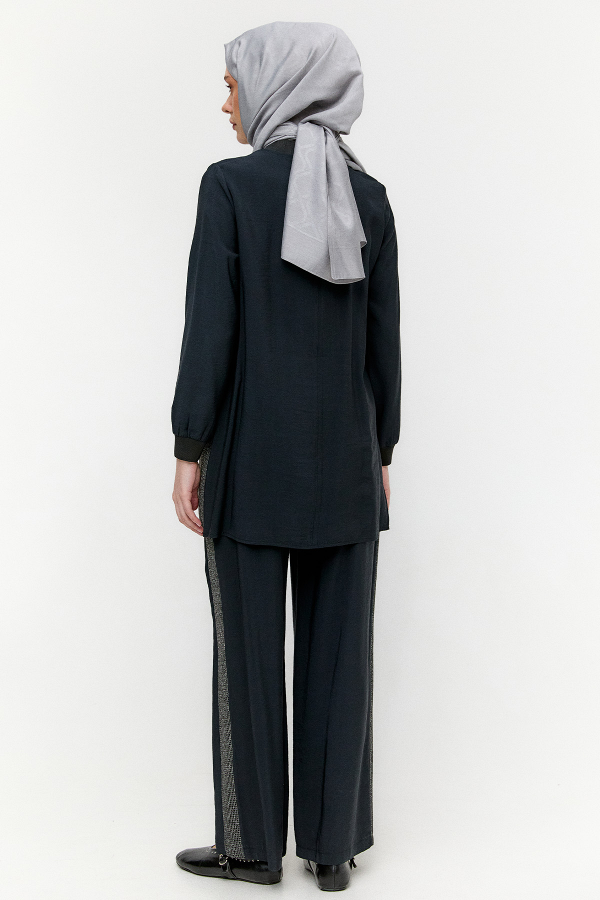 File Detaylı İkili Takım, Tesettür Giyim