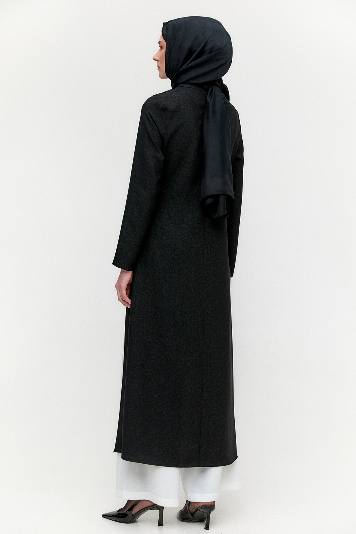 Işıltılı Asimetrik Kesim İkili Takım, Tesettür Giyim