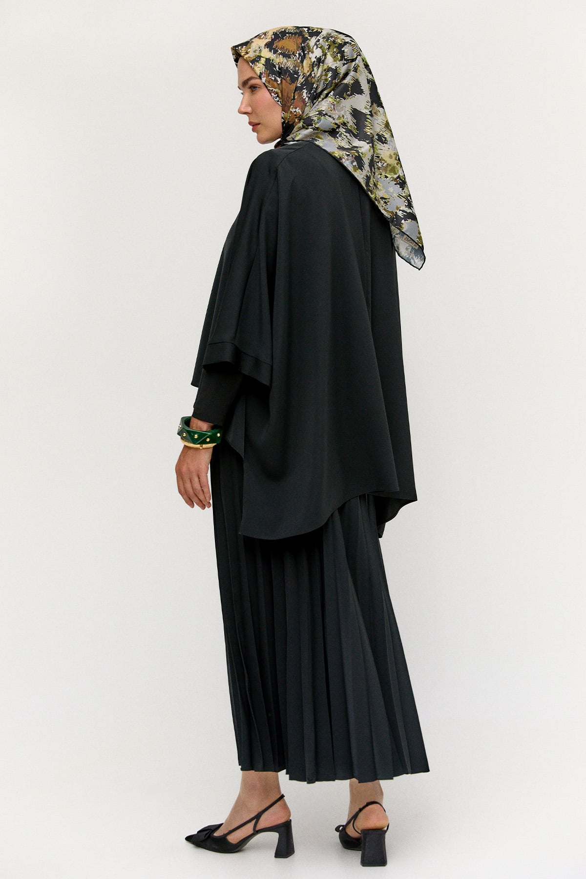 Piliseli Oversize İkili Takım, Tesettür Giyim