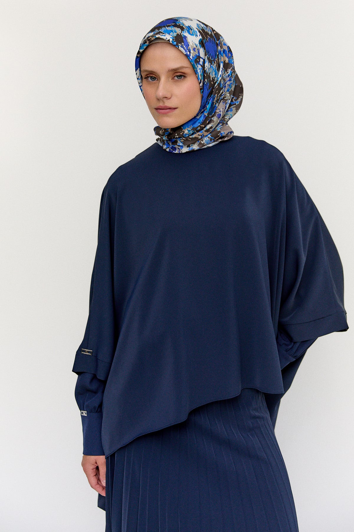 Piliseli Oversize İkili Takım, Tesettür Giyim