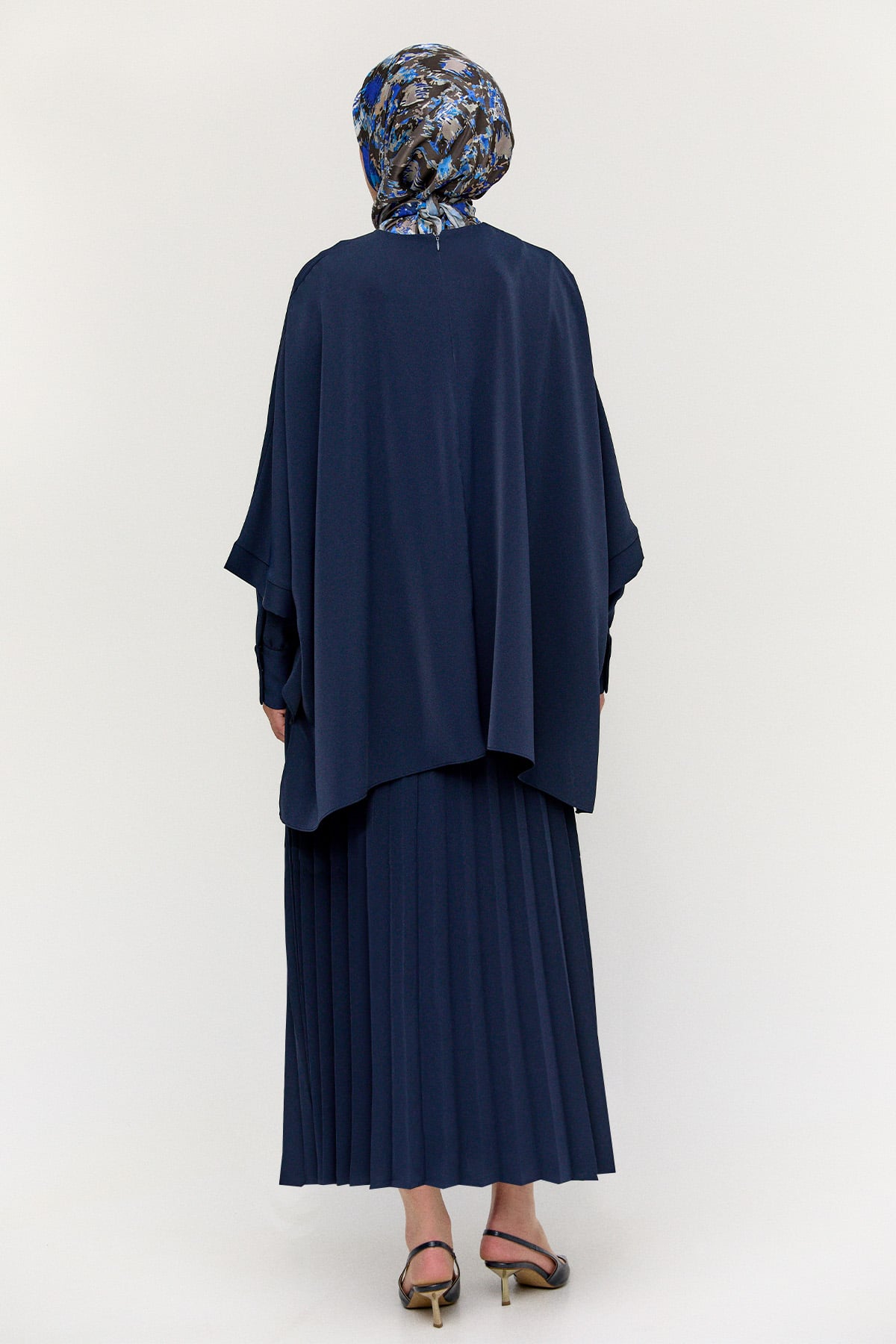 Piliseli Oversize İkili Takım, Tesettür Giyim
