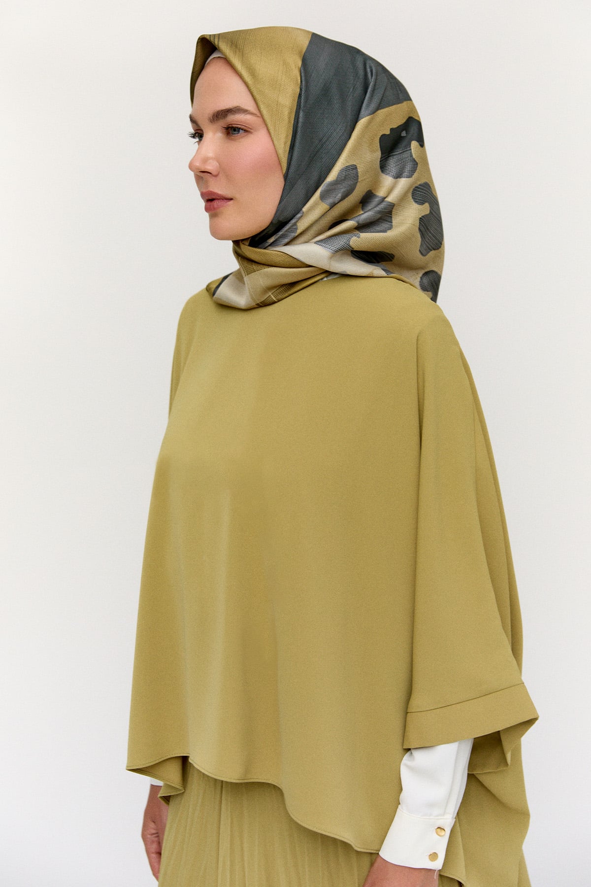 Piliseli Oversize İkili Takım, Tesettür Giyim