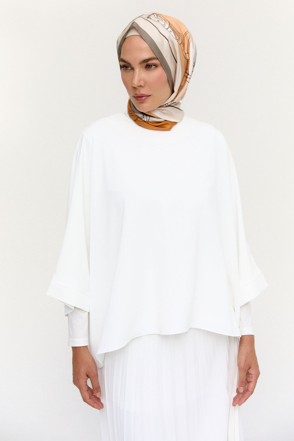 Piliseli Oversize İkili Takım, Tesettür Giyim