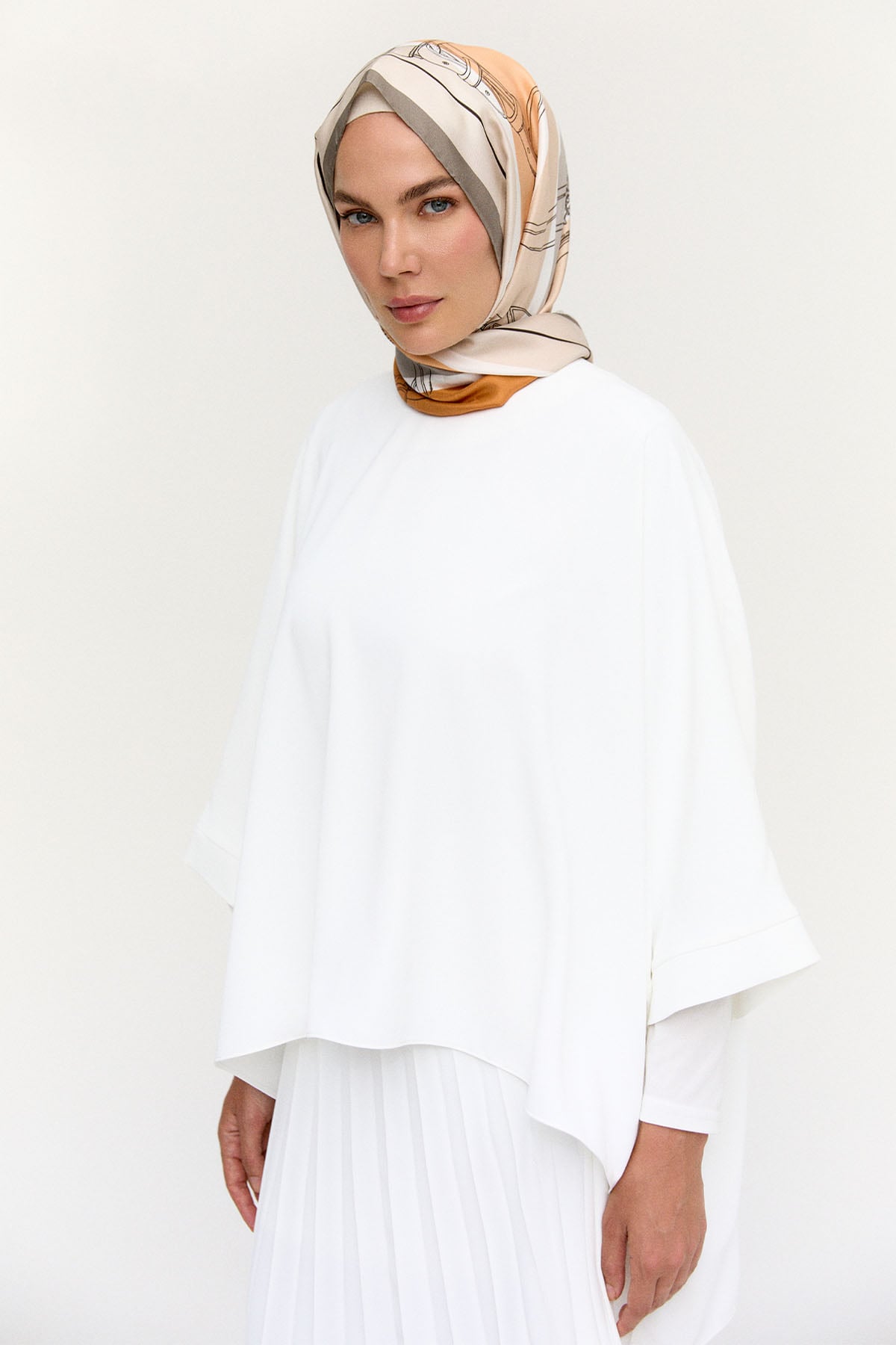 Piliseli Oversize İkili Takım, Tesettür Giyim