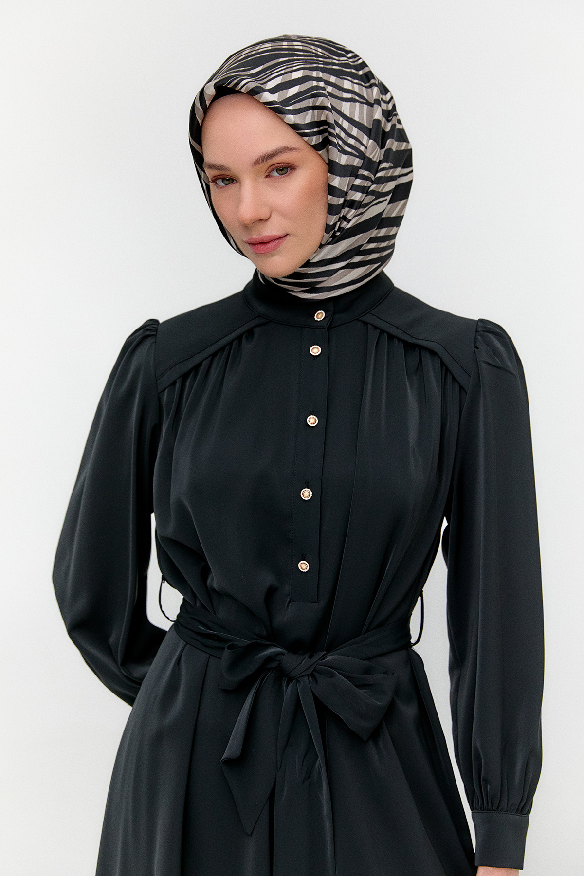 Kuşaklı İkili Takım, Tesettür Giyim