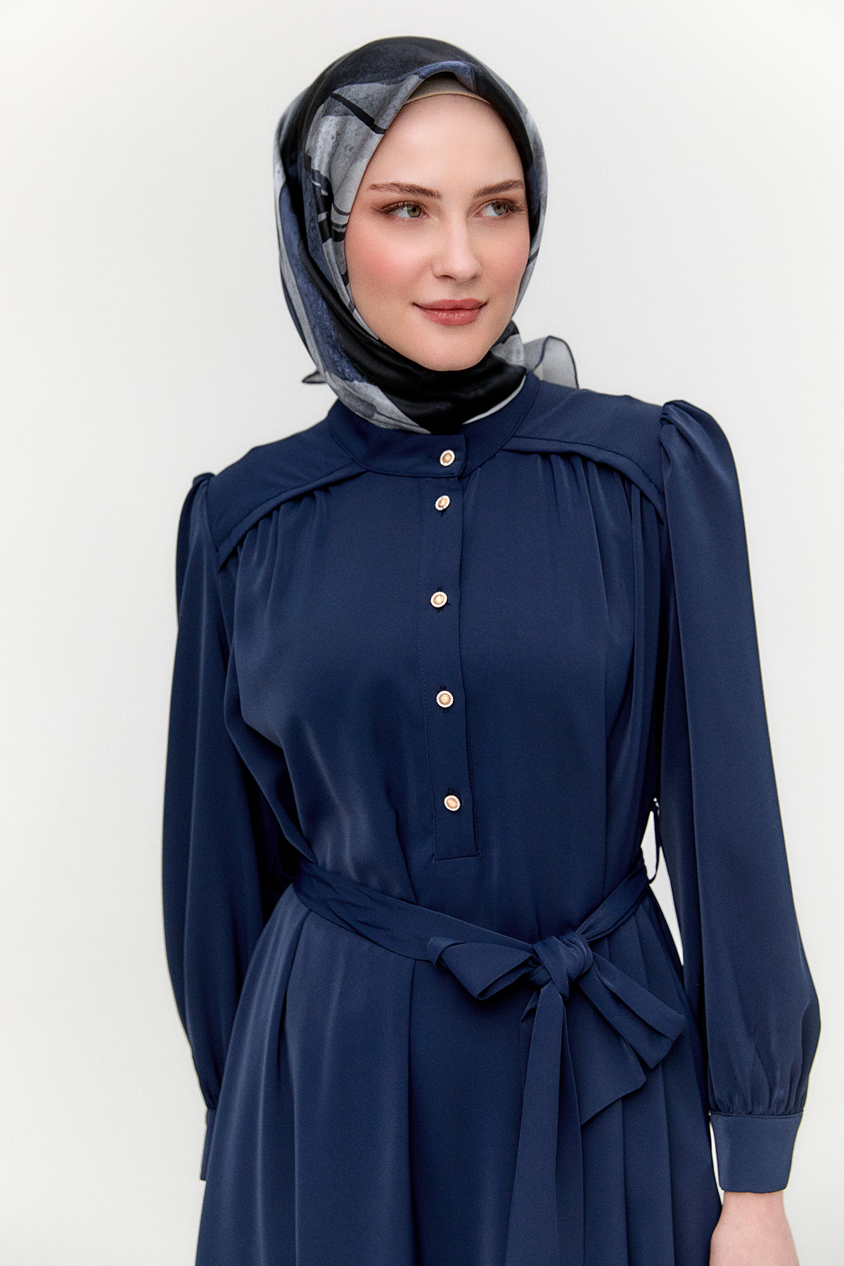 Kuşaklı İkili Takım, Tesettür Giyim