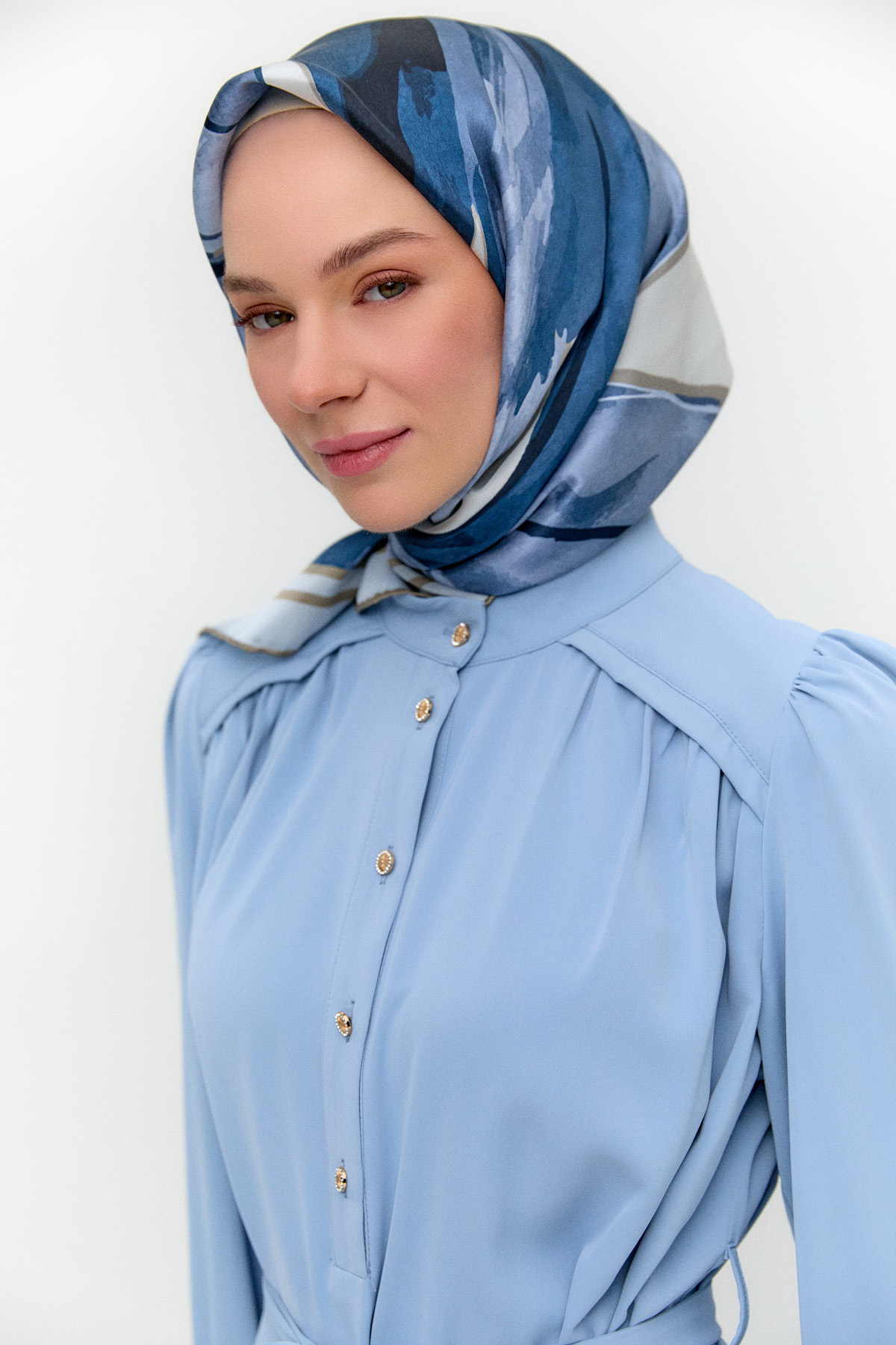 Kuşaklı İkili Takım, Tesettür Giyim