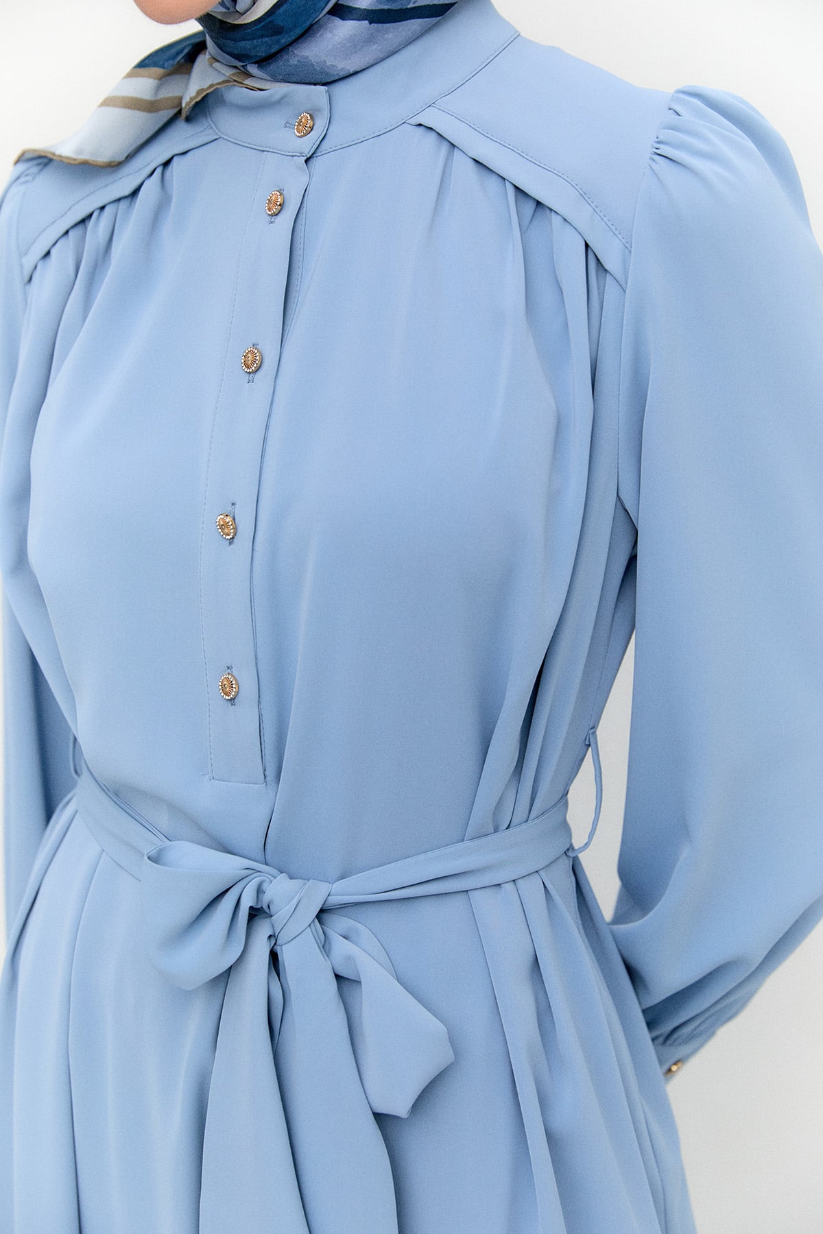 Kuşaklı İkili Takım, Tesettür Giyim