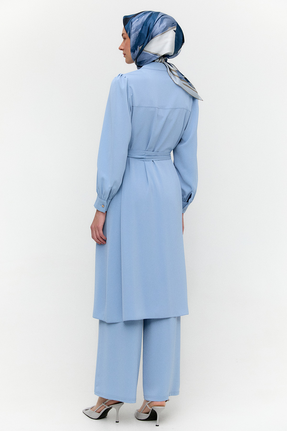 Kuşaklı İkili Takım, Tesettür Giyim