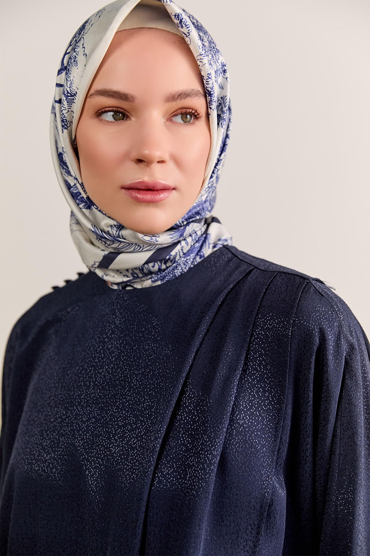 Dokulu Oversize İkili Takım, Tesettür Giyim