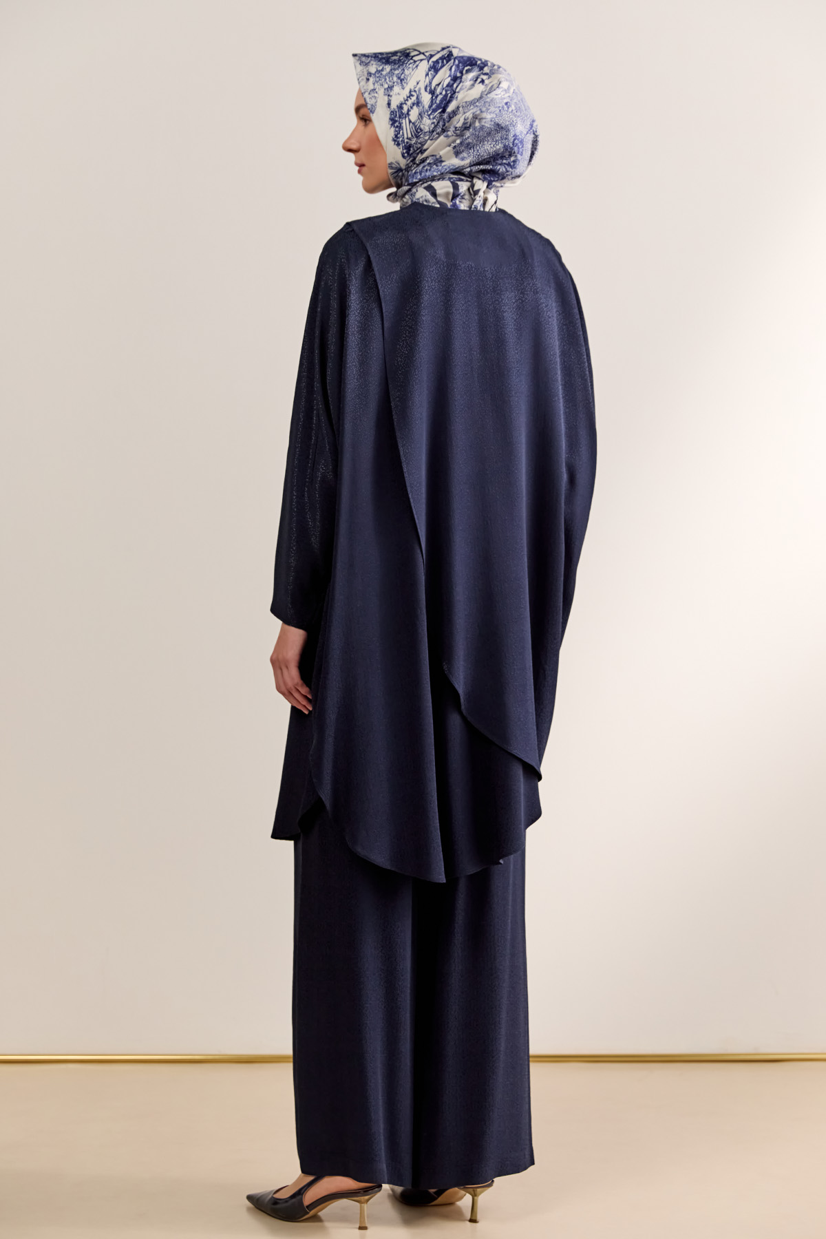 Dokulu Oversize İkili Takım, Tesettür Giyim