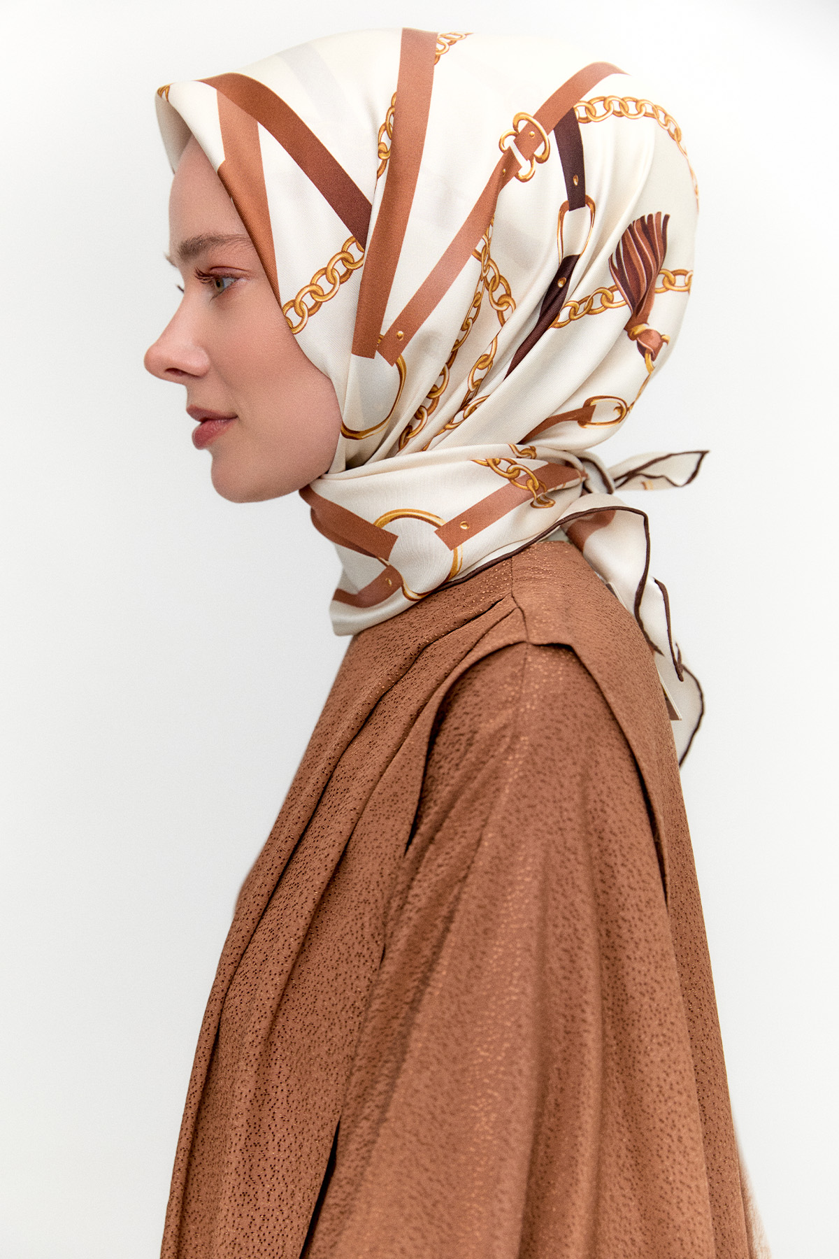 Dokulu Oversize İkili Takım, Tesettür Giyim