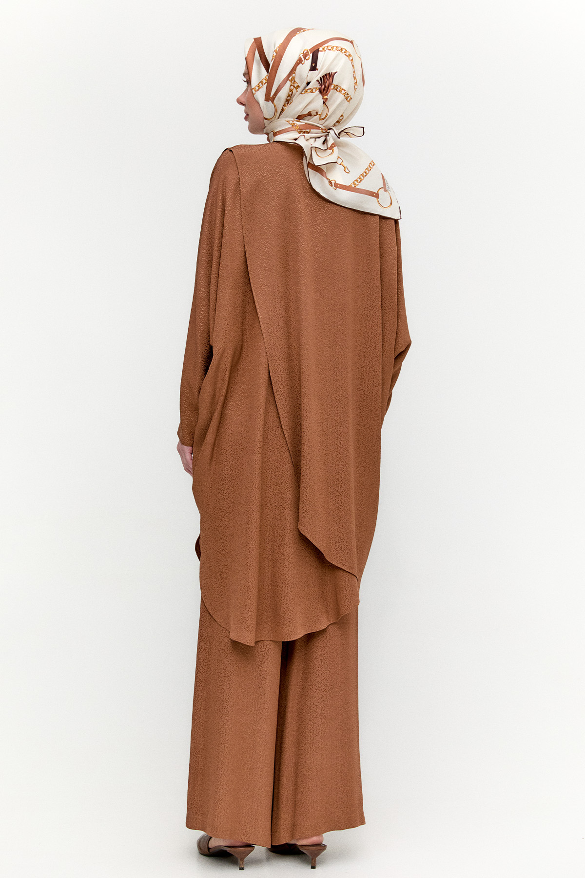 Dokulu Oversize İkili Takım, Tesettür Giyim