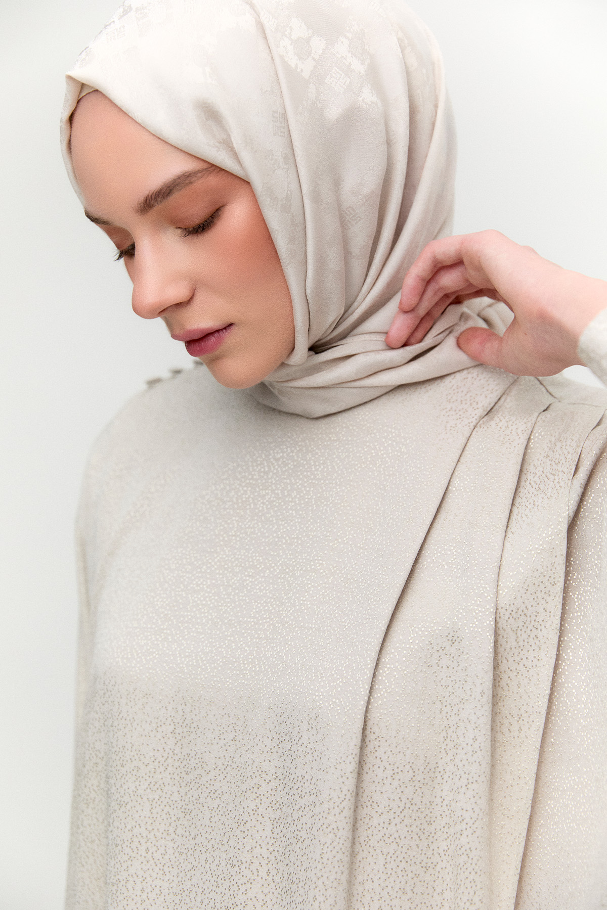 Dokulu Oversize İkili Takım, Tesettür Giyim