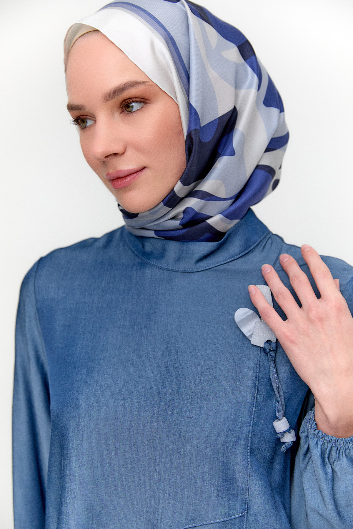 Parçalı Lyocell İkili Takım, Tesettür Giyim