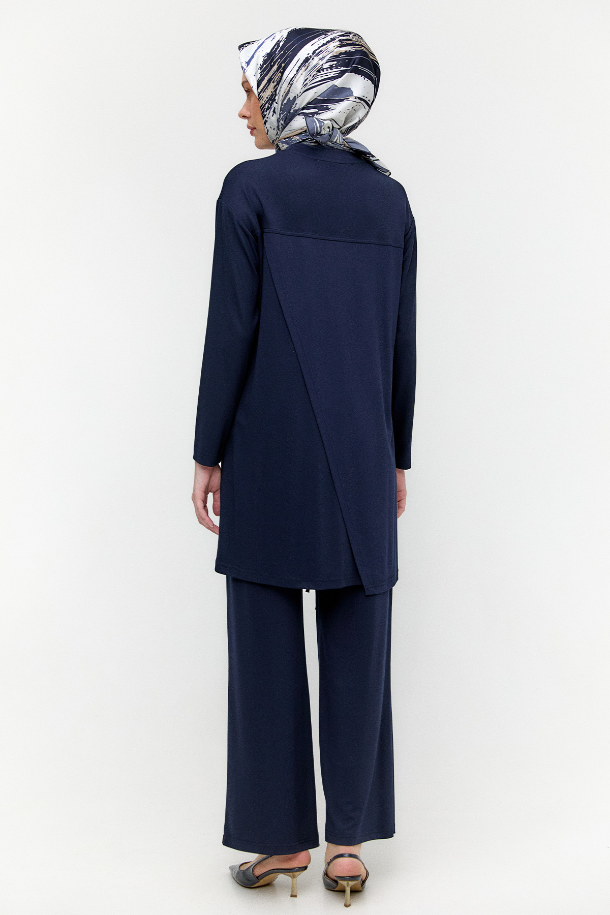 Büzgü Detaylı Modal İkili Takım, Tesettür Giyim