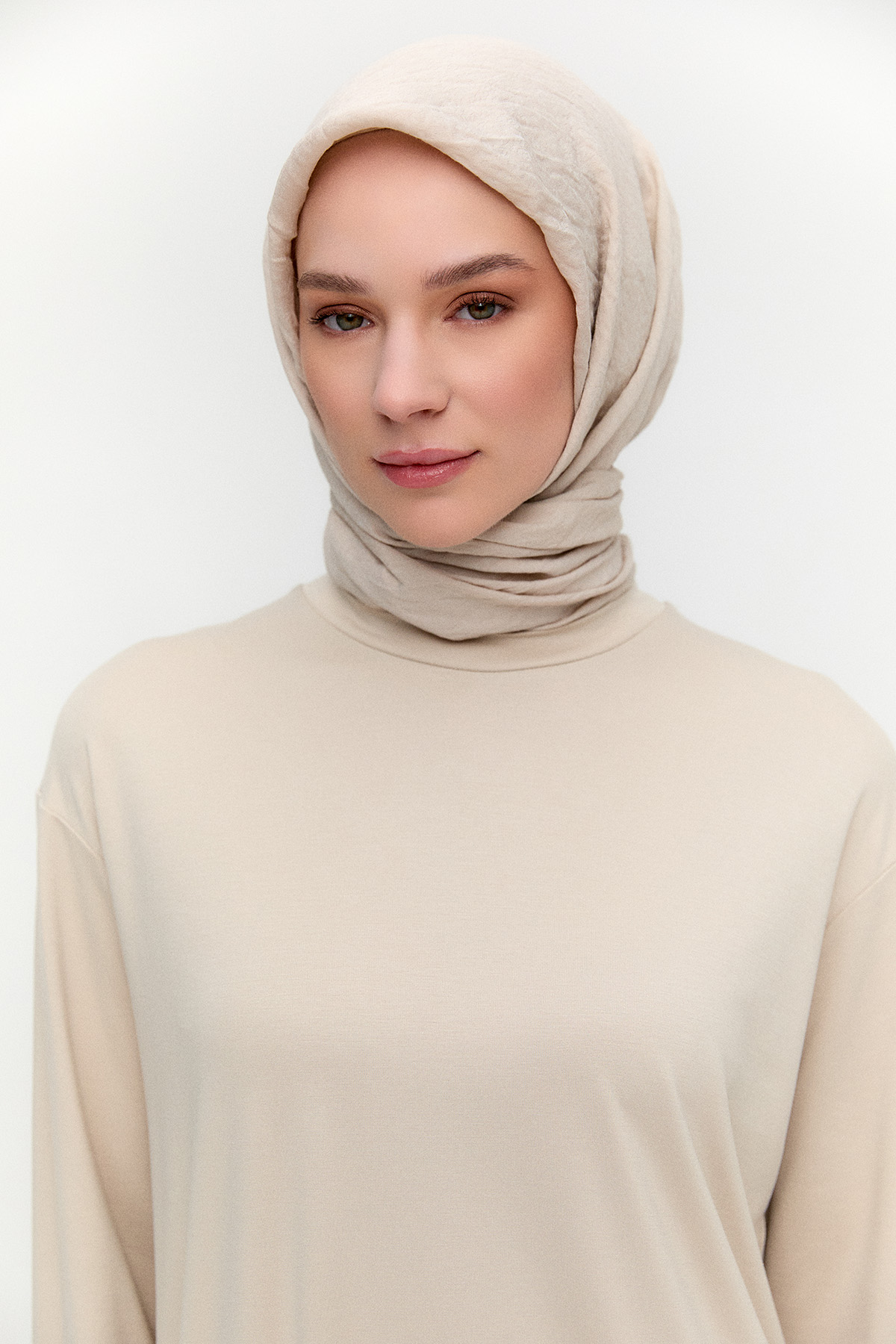 Büzgü Detaylı Modal İkili Takım, Tesettür Giyim