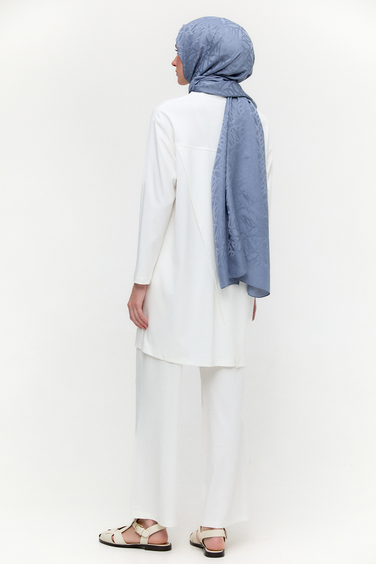 Büzgü Detaylı Modal İkili Takım, Tesettür Giyim