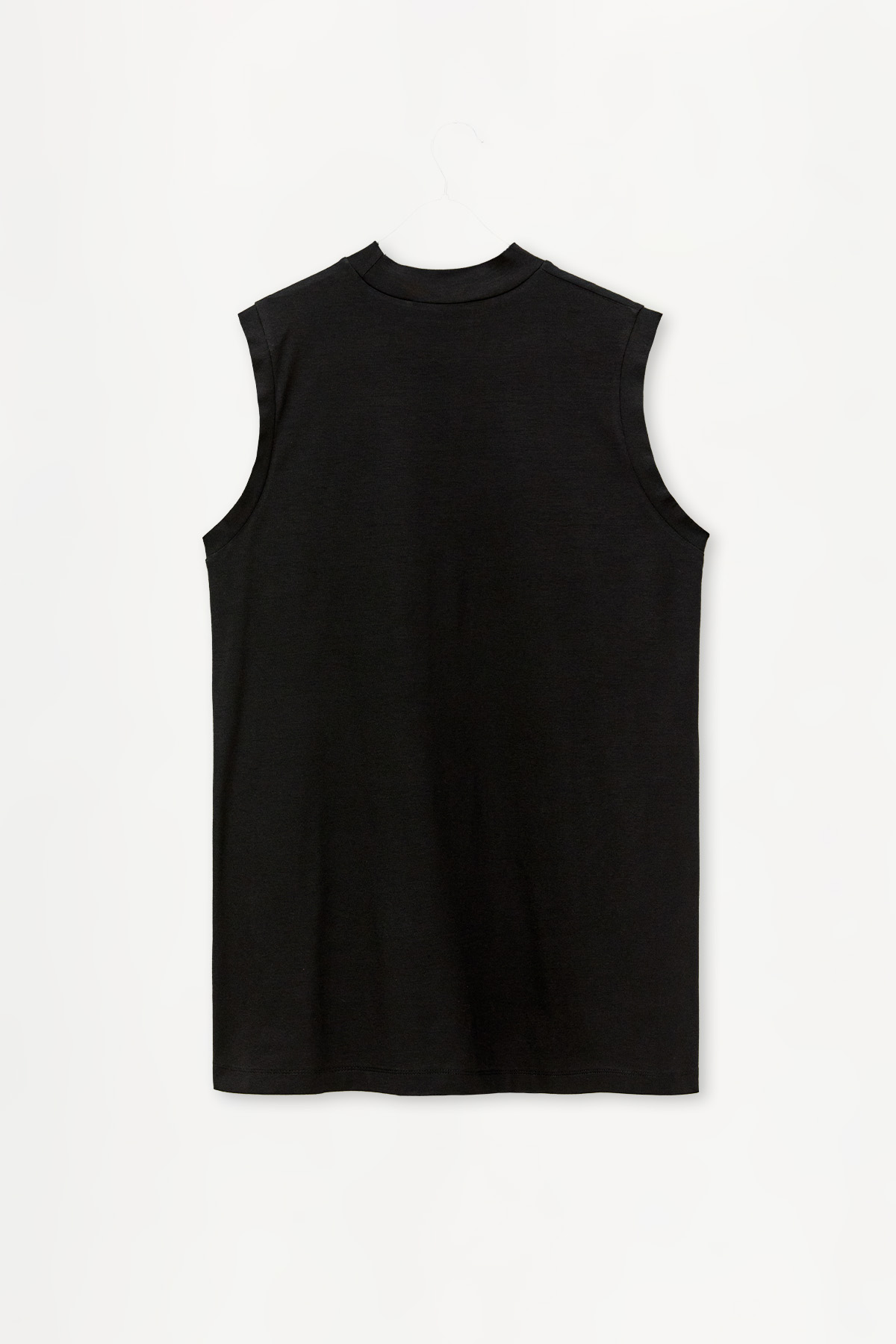 Sıfır Kollu Şifonlu Basic Tunik, Tesettür Giyim