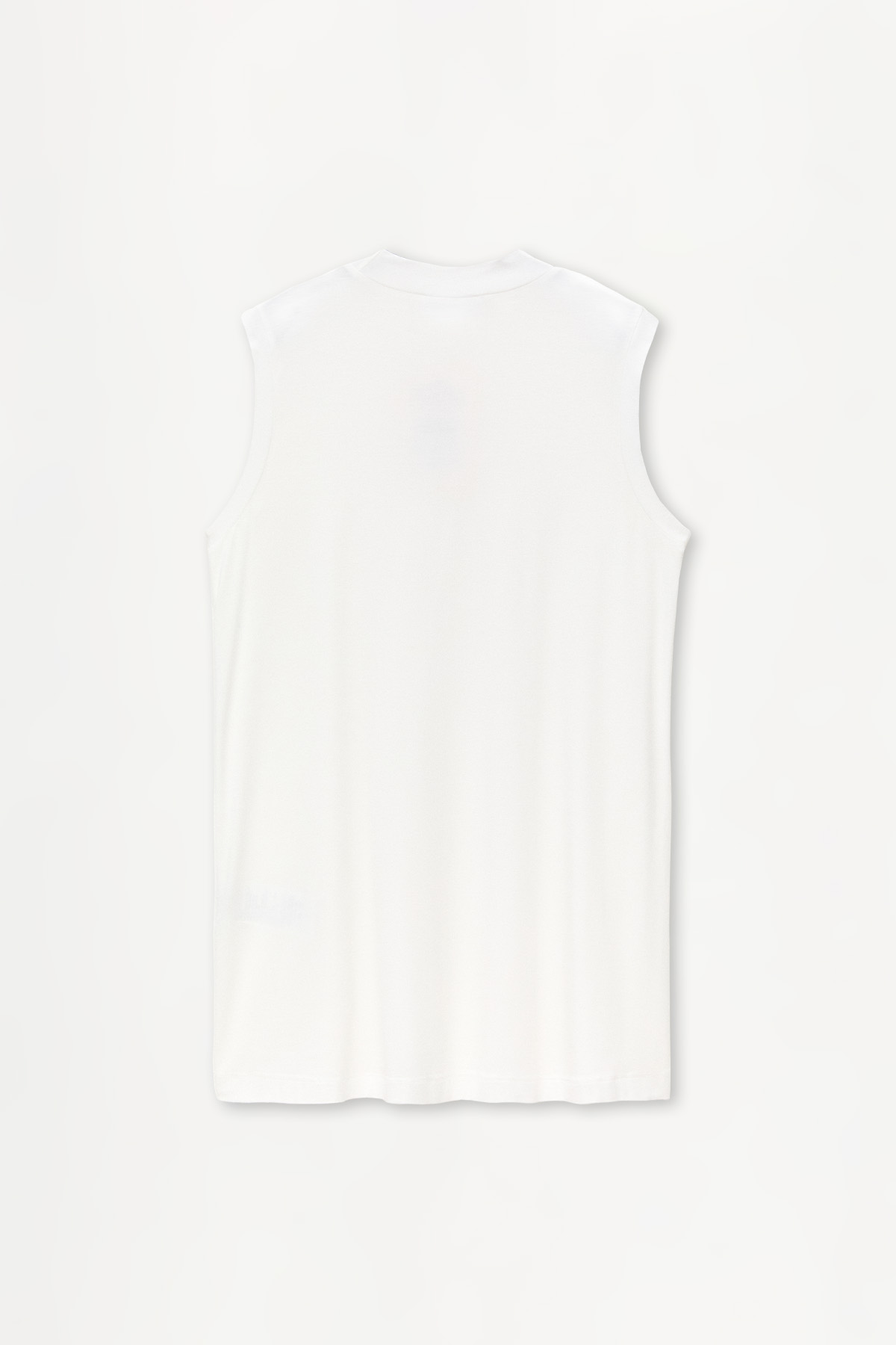 Sıfır Kollu Şifonlu Basic Tunik, Tesettür Giyim