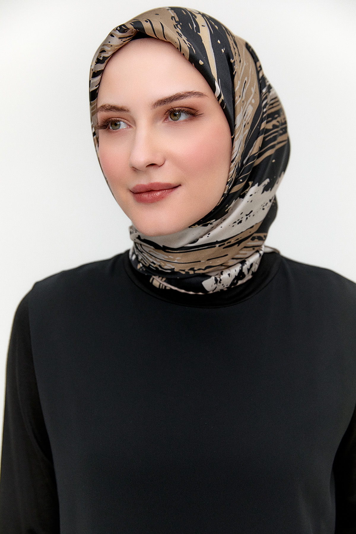 Şifon Parçalı Basic Tunik, Tesettür Giyim