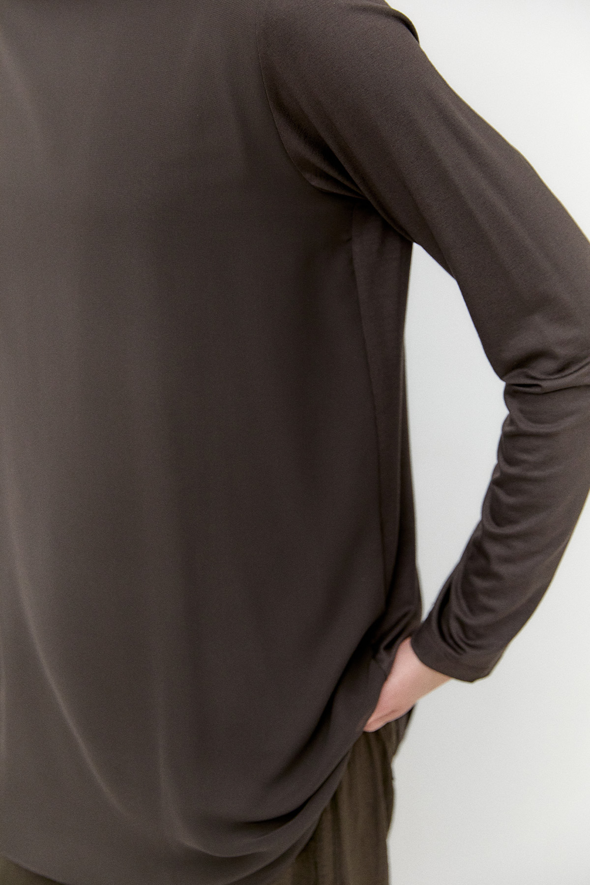 Şifon Parçalı Basic Tunik, Tesettür Giyim