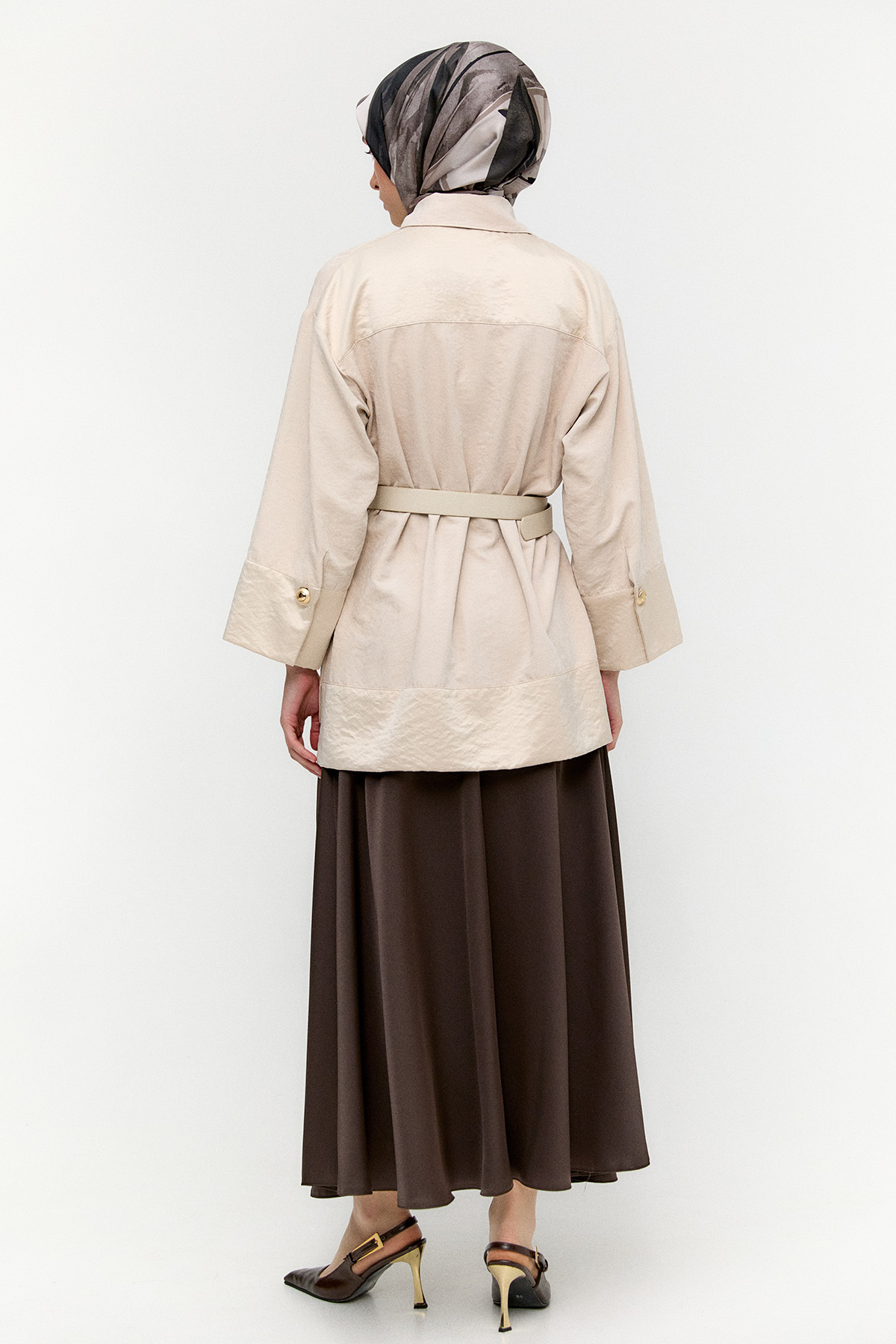 Lyocell Oversize Tunik, Tesettür Giyim